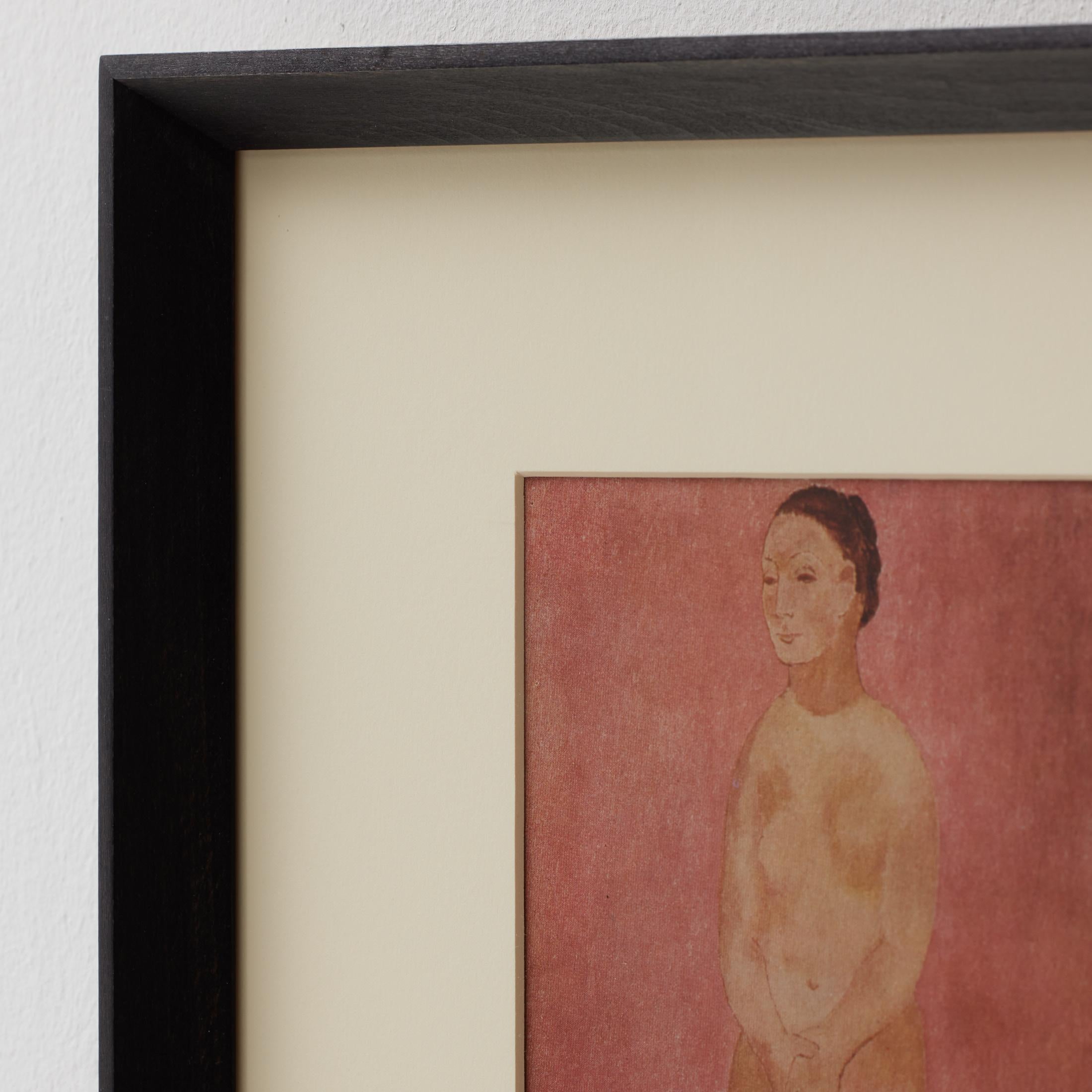 Gerahmte Farbkrone von Pablo Picasso, Editions du Chene, 1943 im Angebot 4
