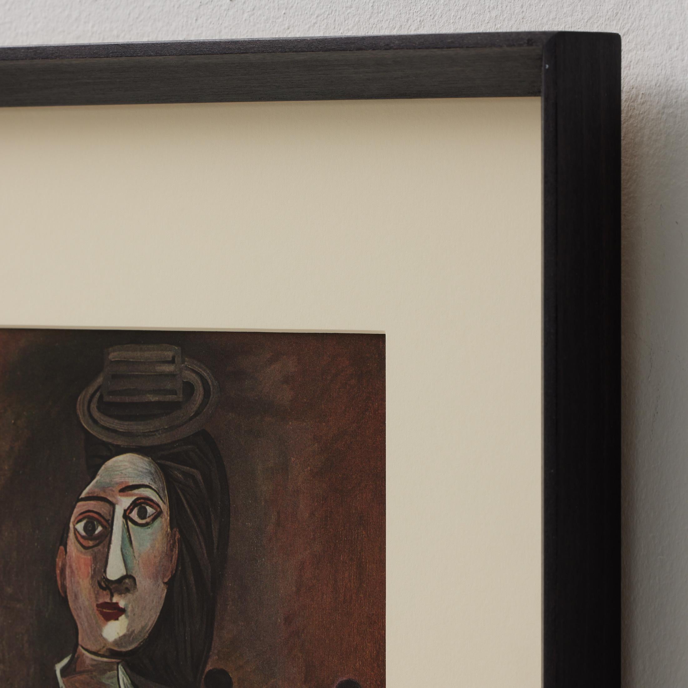 Gerahmte Farbkrone von Pablo Picasso, Editions du Chene, 1943 im Angebot 4