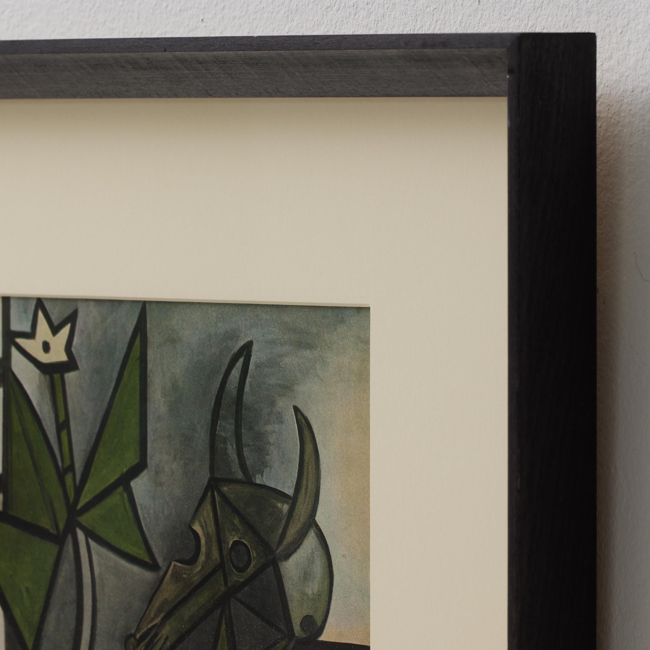 Pablo Picasso Framed Color Cliche, Editions du Chene, 1943 For Sale 4