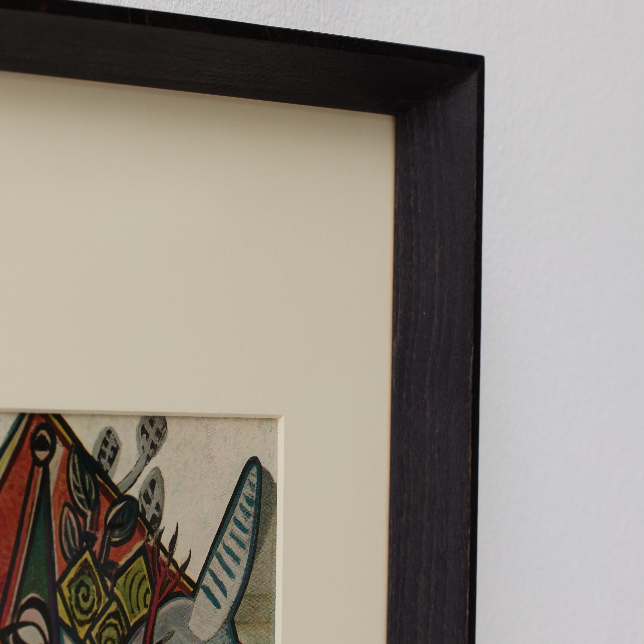 Pablo Picasso Framed Color Cliche, Editions du Chene, 1943 For Sale 5