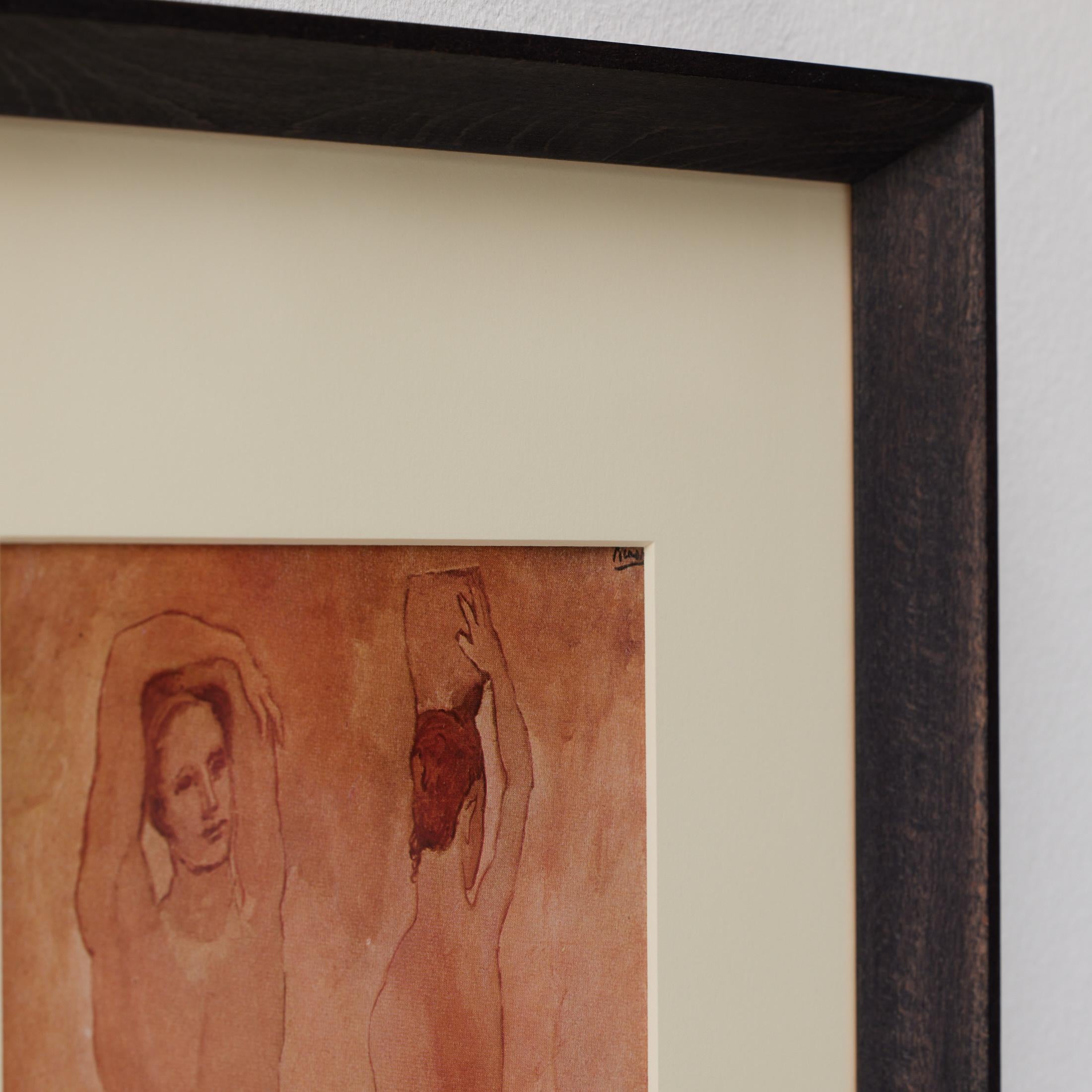 Gerahmte Farbkrone von Pablo Picasso, Editions du Chene, 1943 im Angebot 5