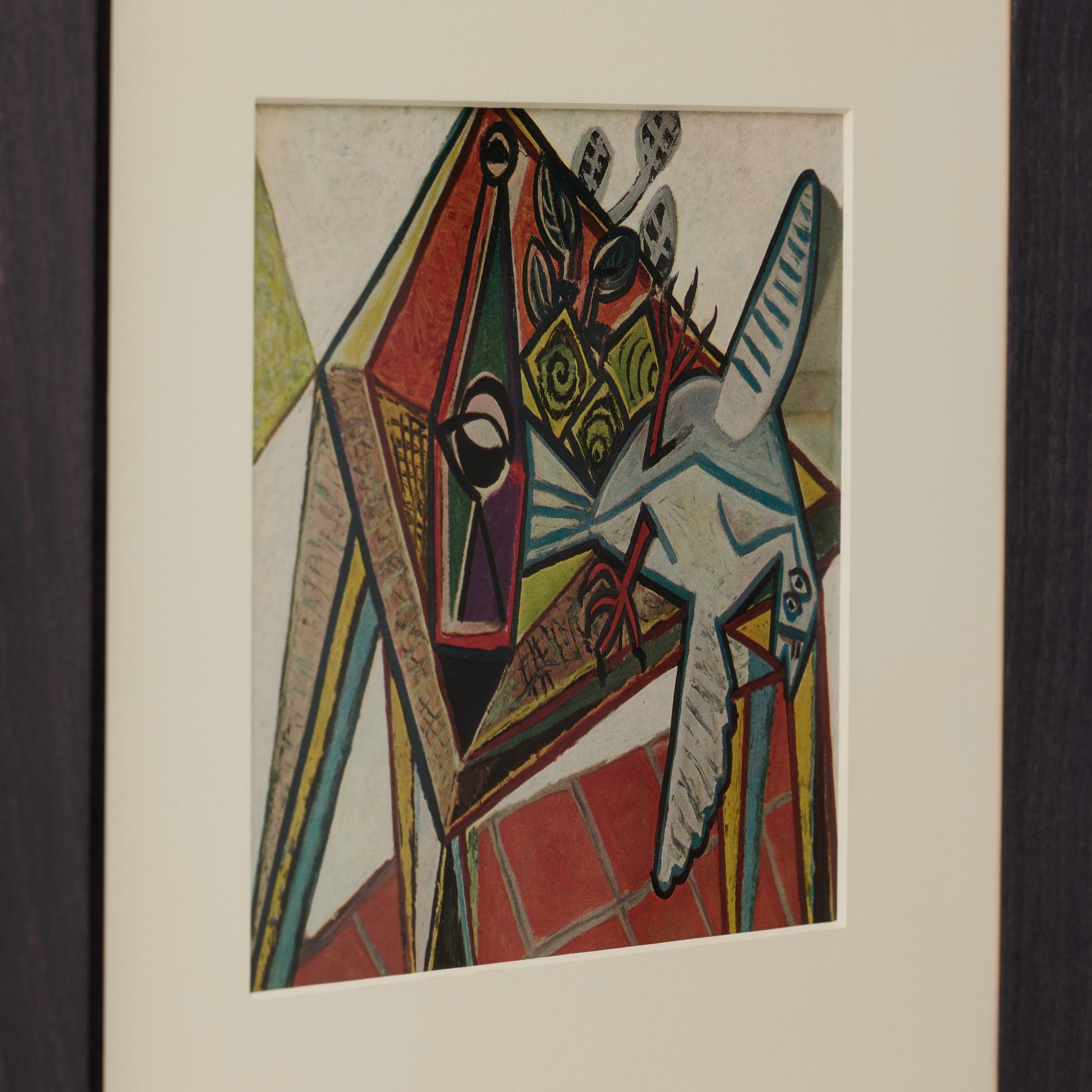 Pablo Picasso Framed Color Cliche, Editions du Chene, 1943 For Sale 6