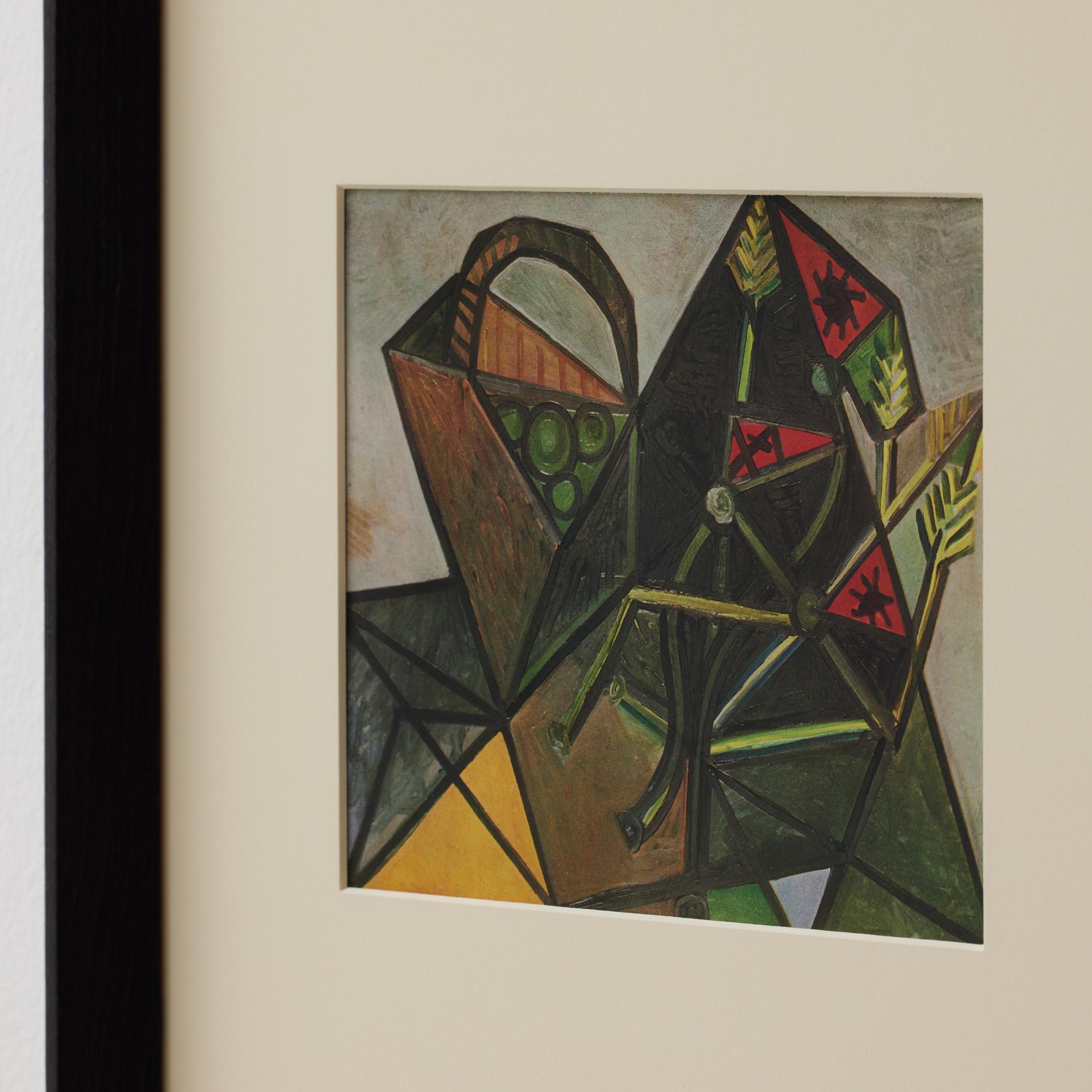 Gerahmte Farbkrone von Pablo Picasso, Editions du Chene, 1943 im Angebot 6