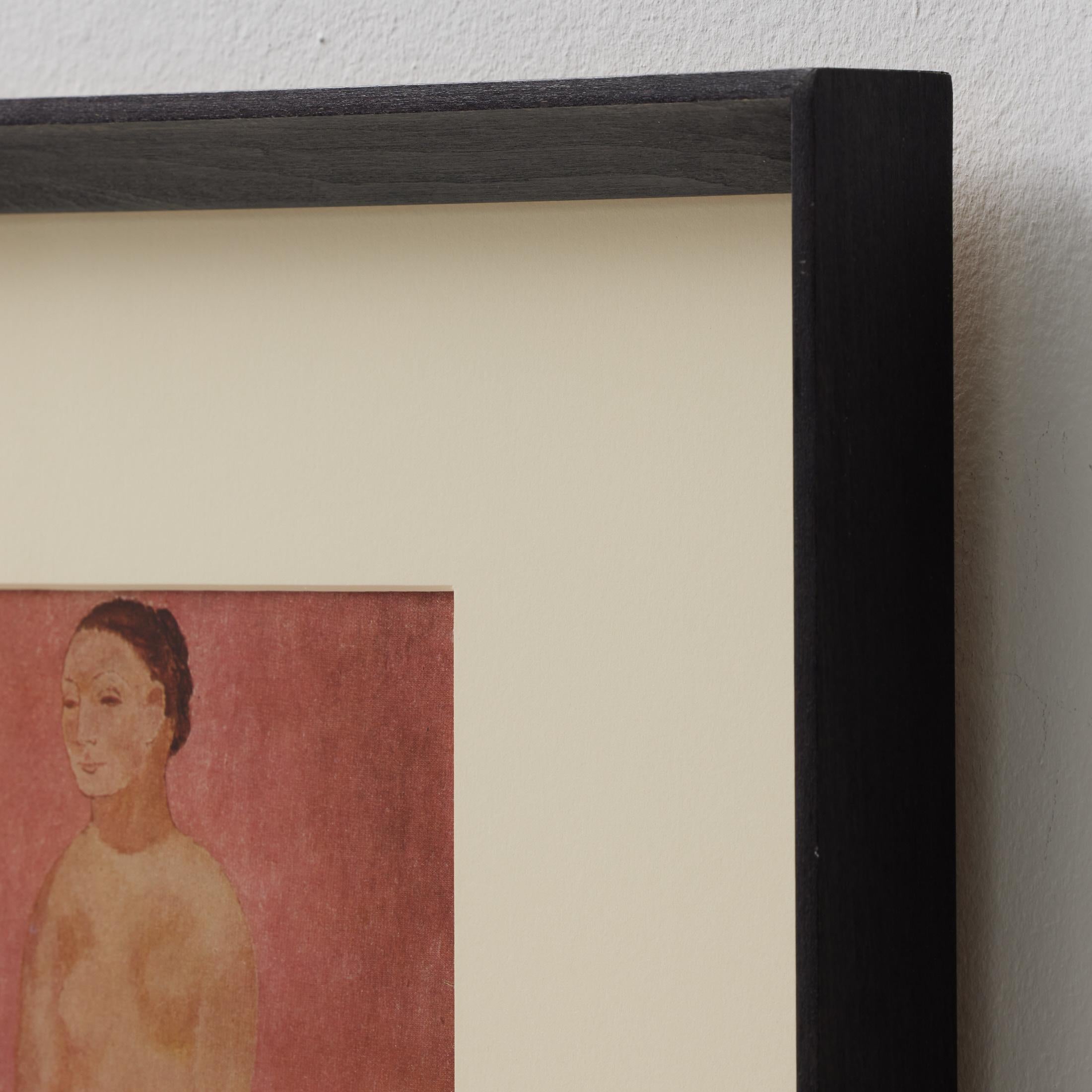 Gerahmte Farbkrone von Pablo Picasso, Editions du Chene, 1943 im Angebot 6