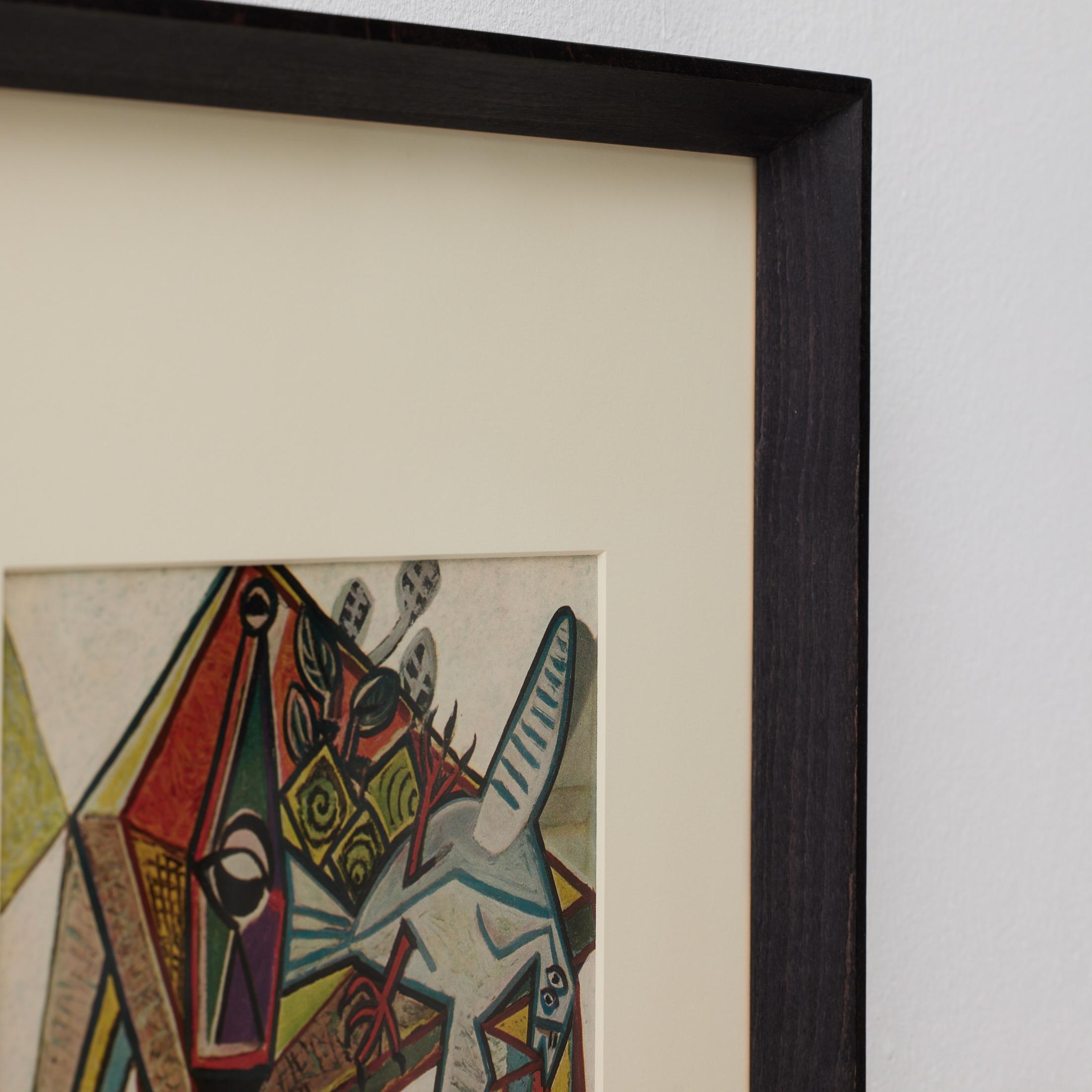 Pablo Picasso Framed Color Cliche, Editions du Chene, 1943 For Sale 7