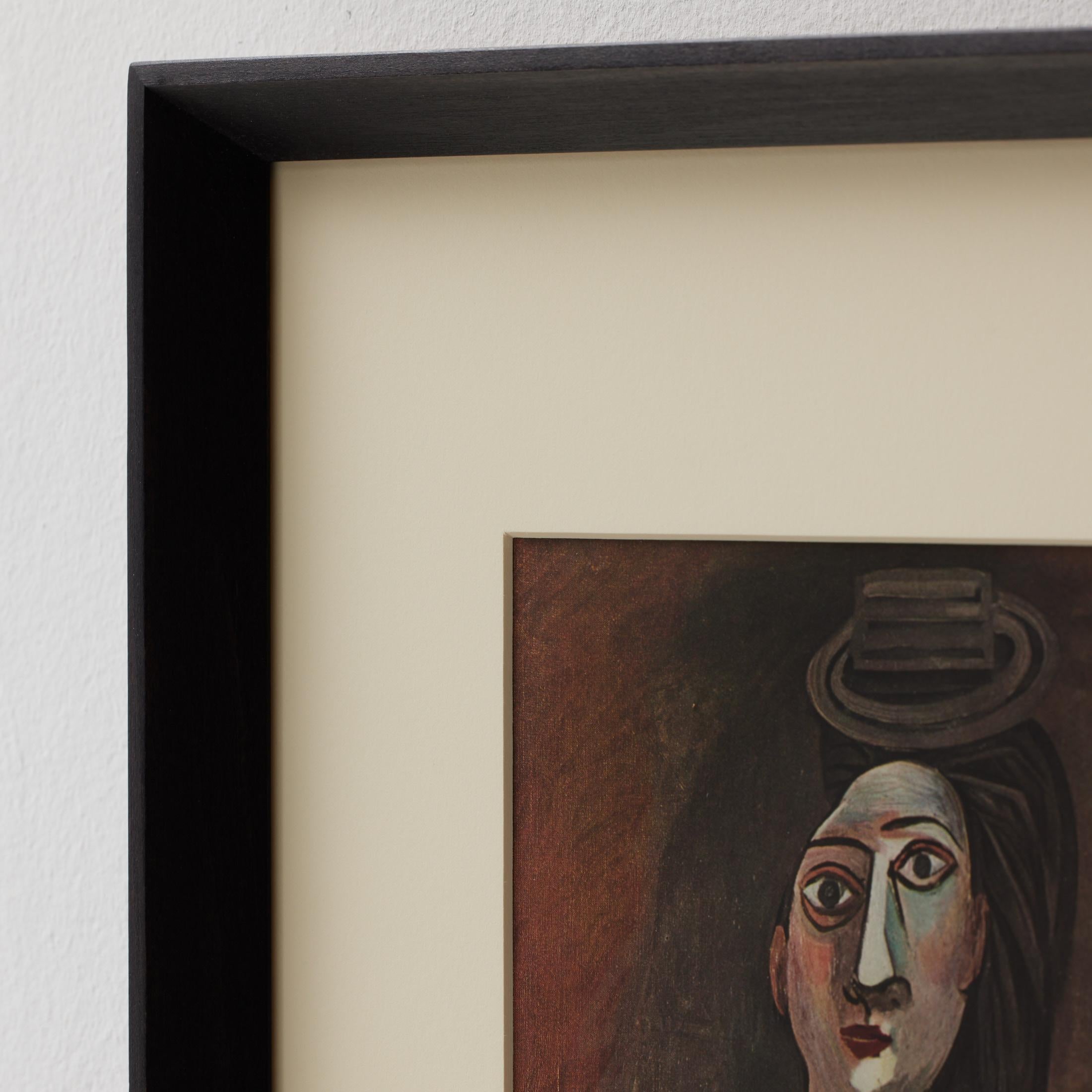 Gerahmte Farbkrone von Pablo Picasso, Editions du Chene, 1943 im Angebot 8