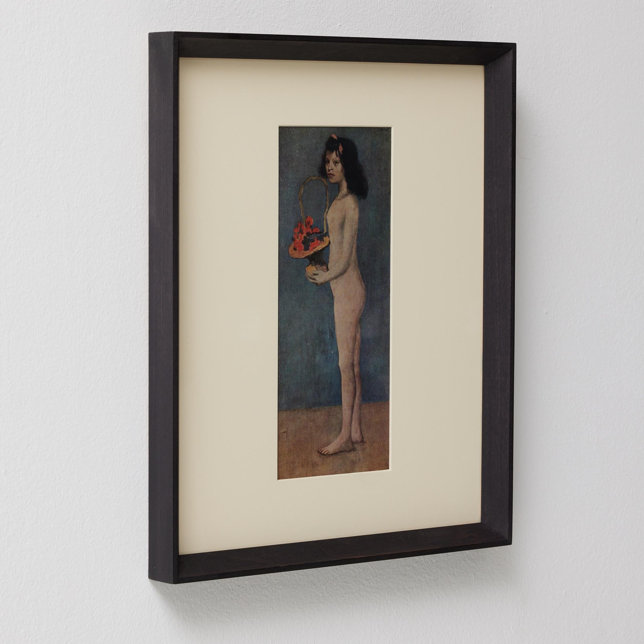 Francese Pablo Picasso Cliche a colori incorniciato, Editions du Chene, 1943 in vendita