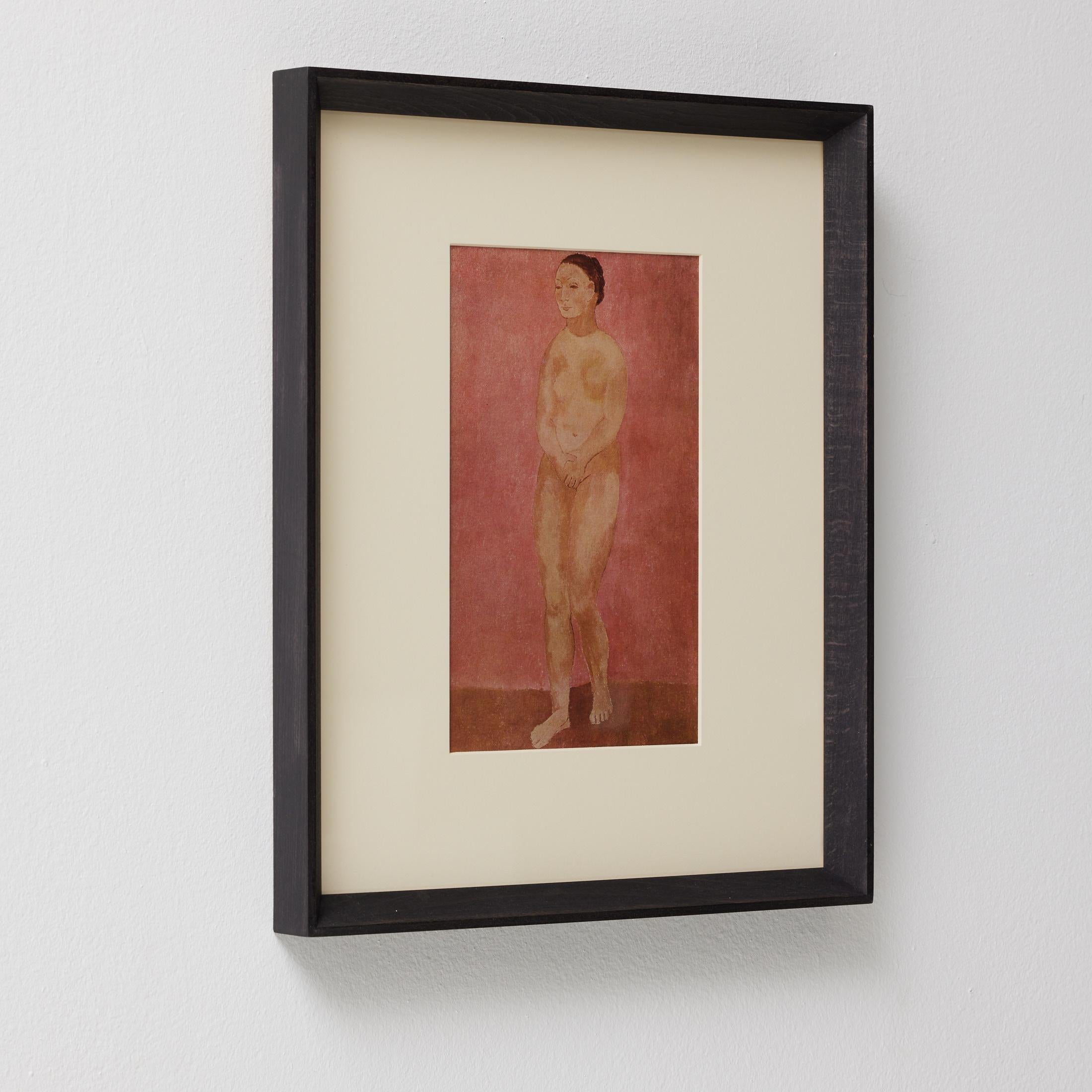 Gerahmte Farbkrone von Pablo Picasso, Editions du Chene, 1943 (Französisch) im Angebot