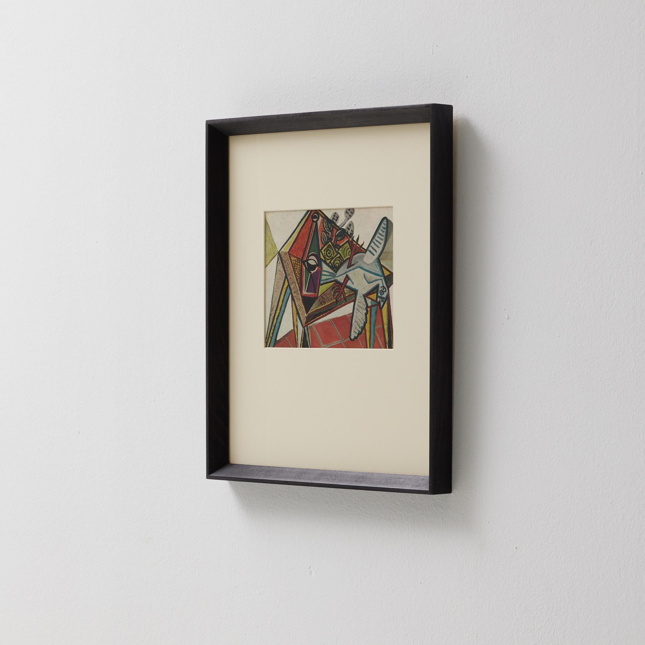Pablo Picasso Framed Color Cliche, Editions du Chene, 1943 In Good Condition For Sale In Barcelona, Barcelona