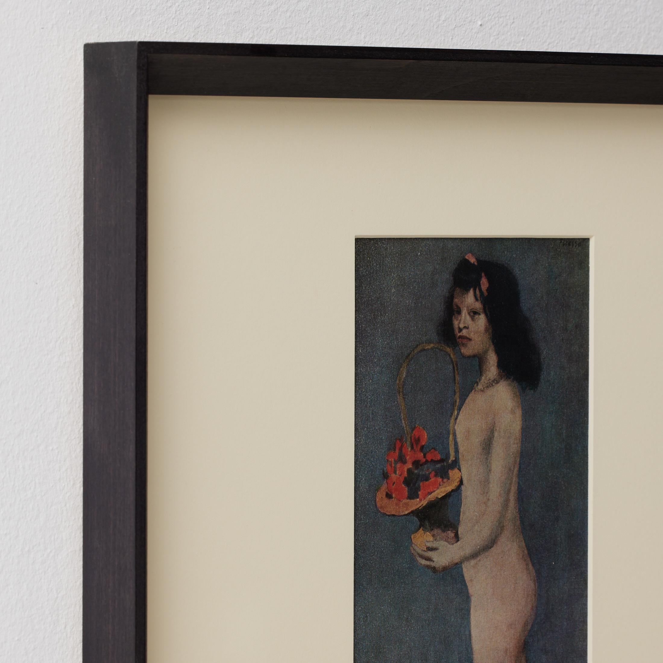Pablo Picasso Cliche a colori incorniciato, Editions du Chene, 1943 In condizioni buone in vendita a Barcelona, Barcelona