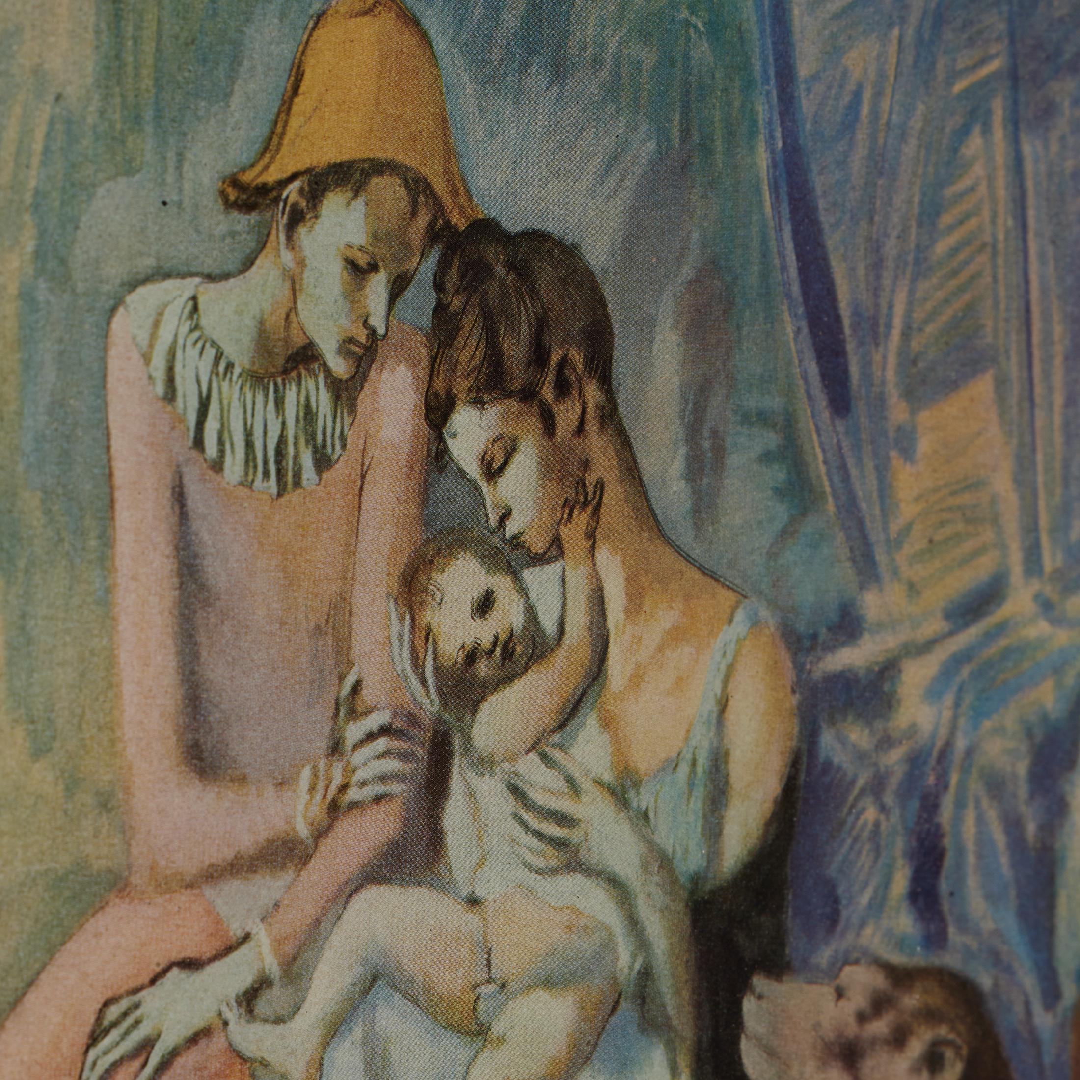 Gerahmte Farbkrone von Pablo Picasso, Editions du Chene, 1943 im Zustand „Gut“ im Angebot in Barcelona, Barcelona