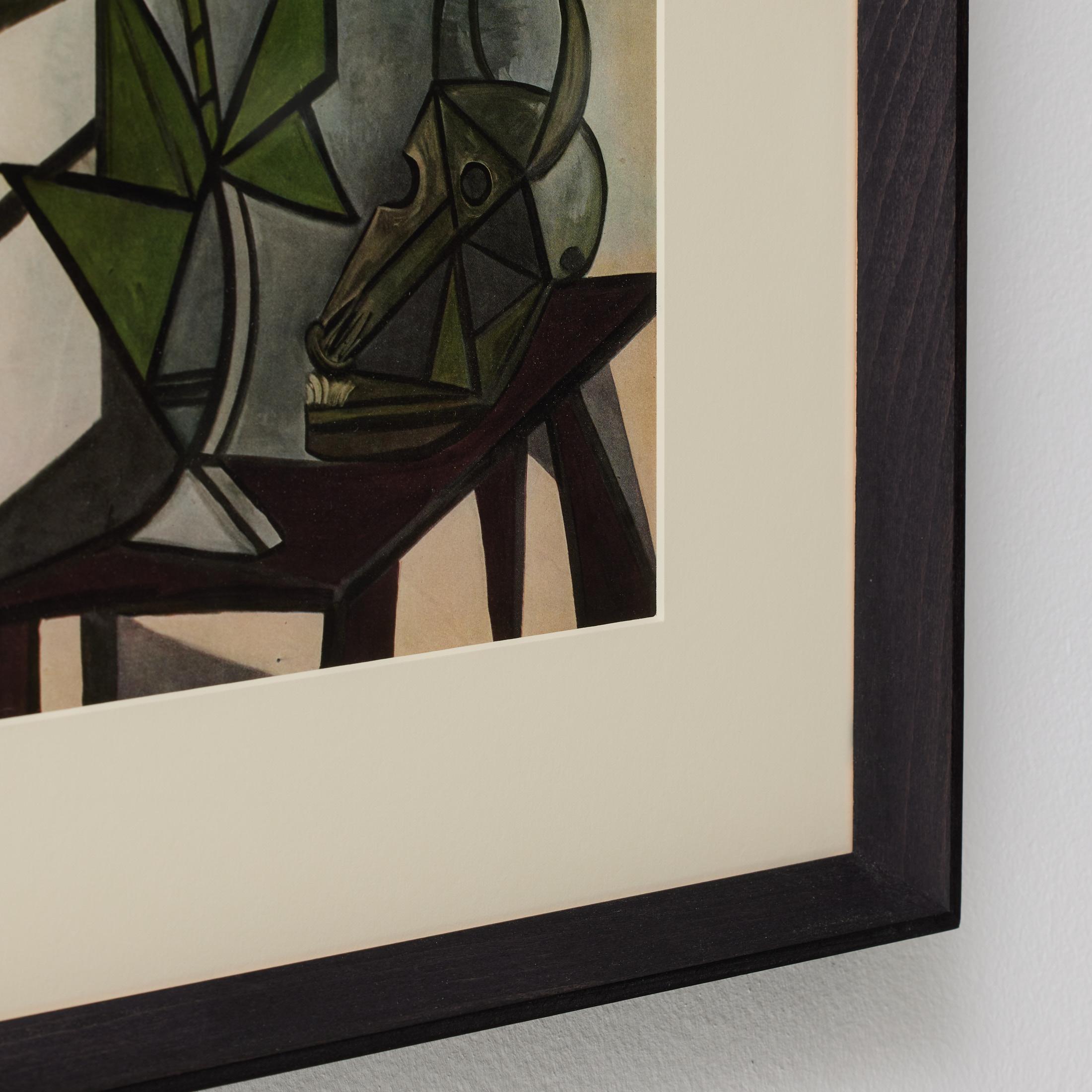 Pablo Picasso Framed Color Cliche, Editions du Chene, 1943 In Good Condition For Sale In Barcelona, Barcelona