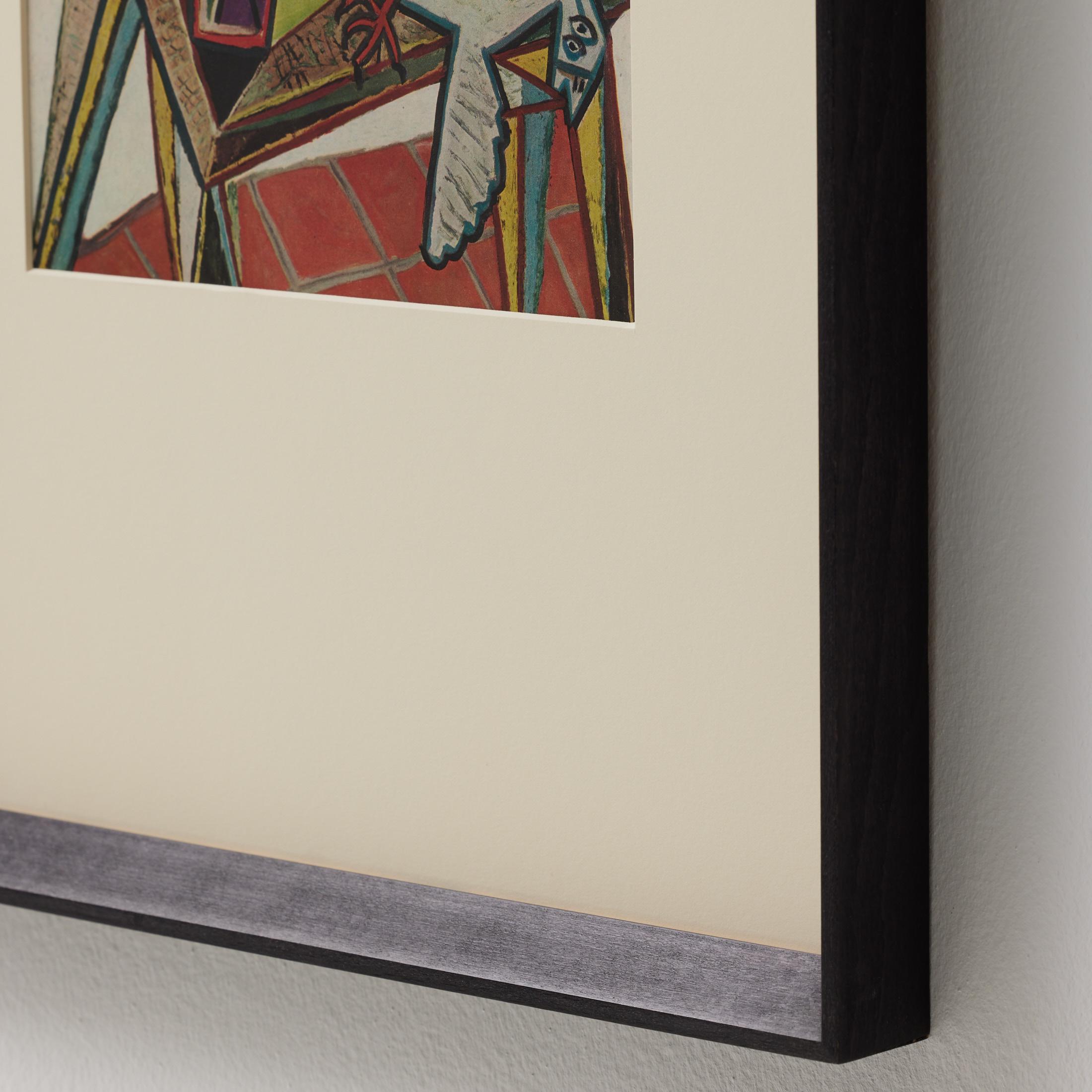 Mid-20th Century Pablo Picasso Framed Color Cliche, Editions du Chene, 1943 For Sale