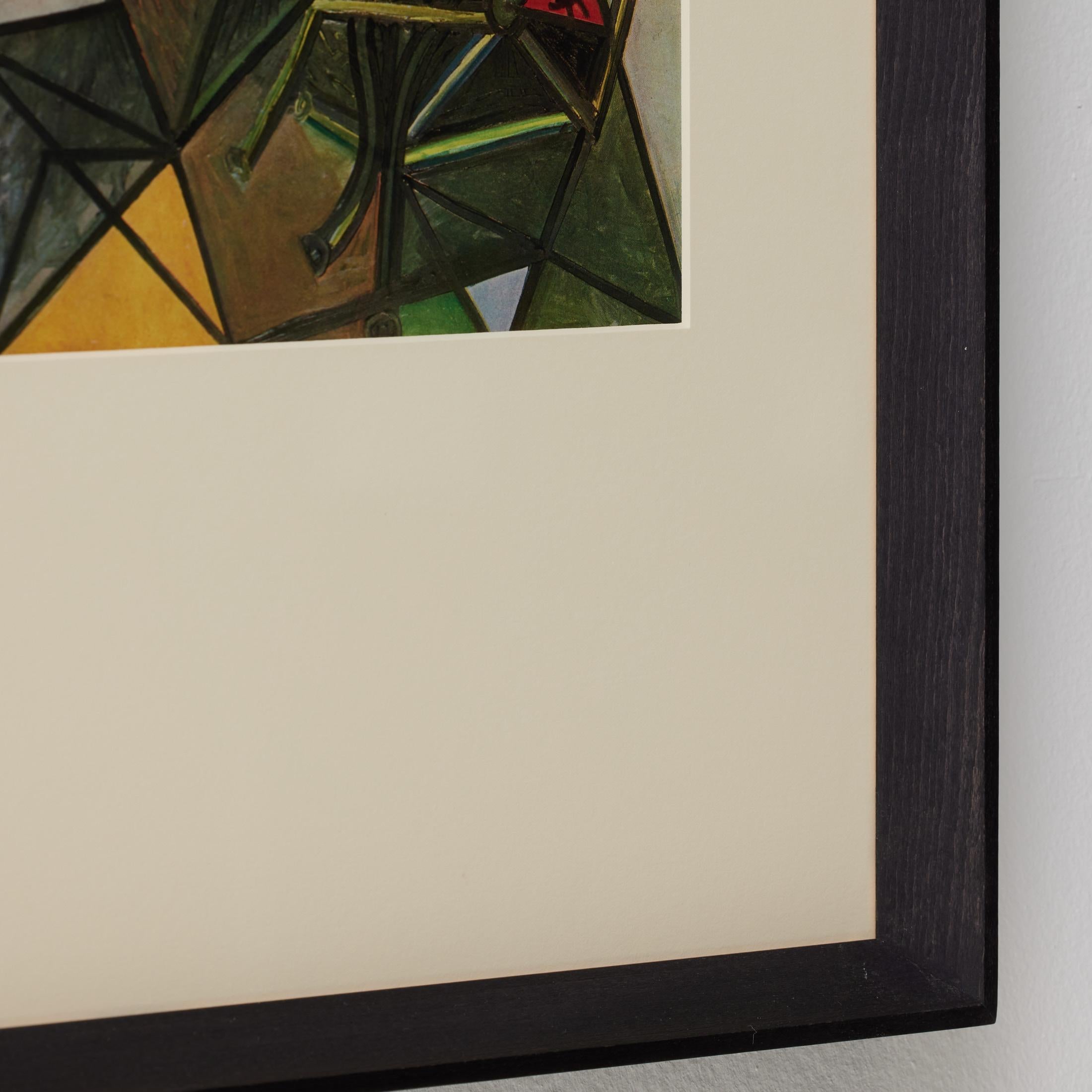 Gerahmte Farbkrone von Pablo Picasso, Editions du Chene, 1943 (Mitte des 20. Jahrhunderts) im Angebot
