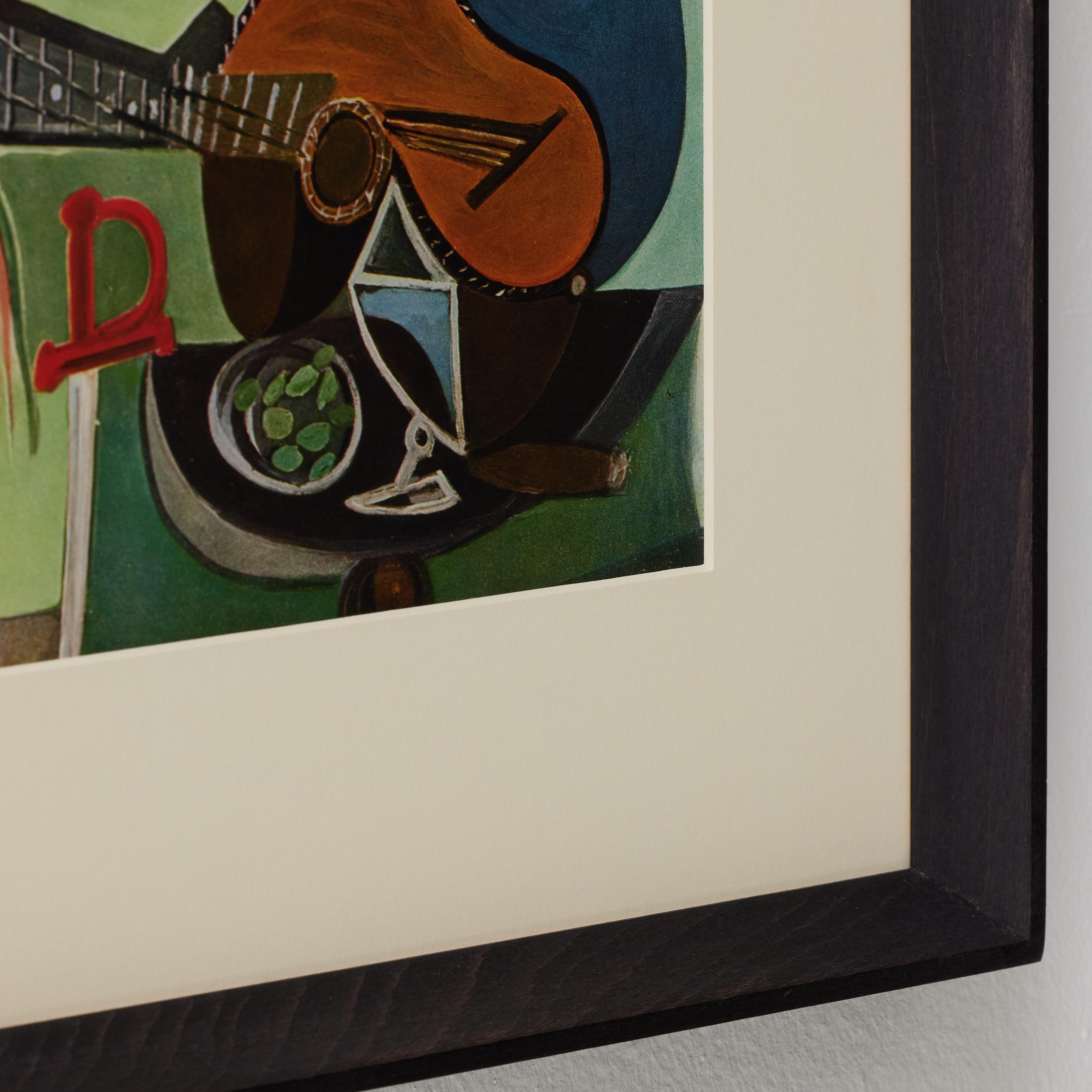 Mid-20th Century Pablo Picasso Framed Color Cliche, Editions du Chene, 1943 For Sale