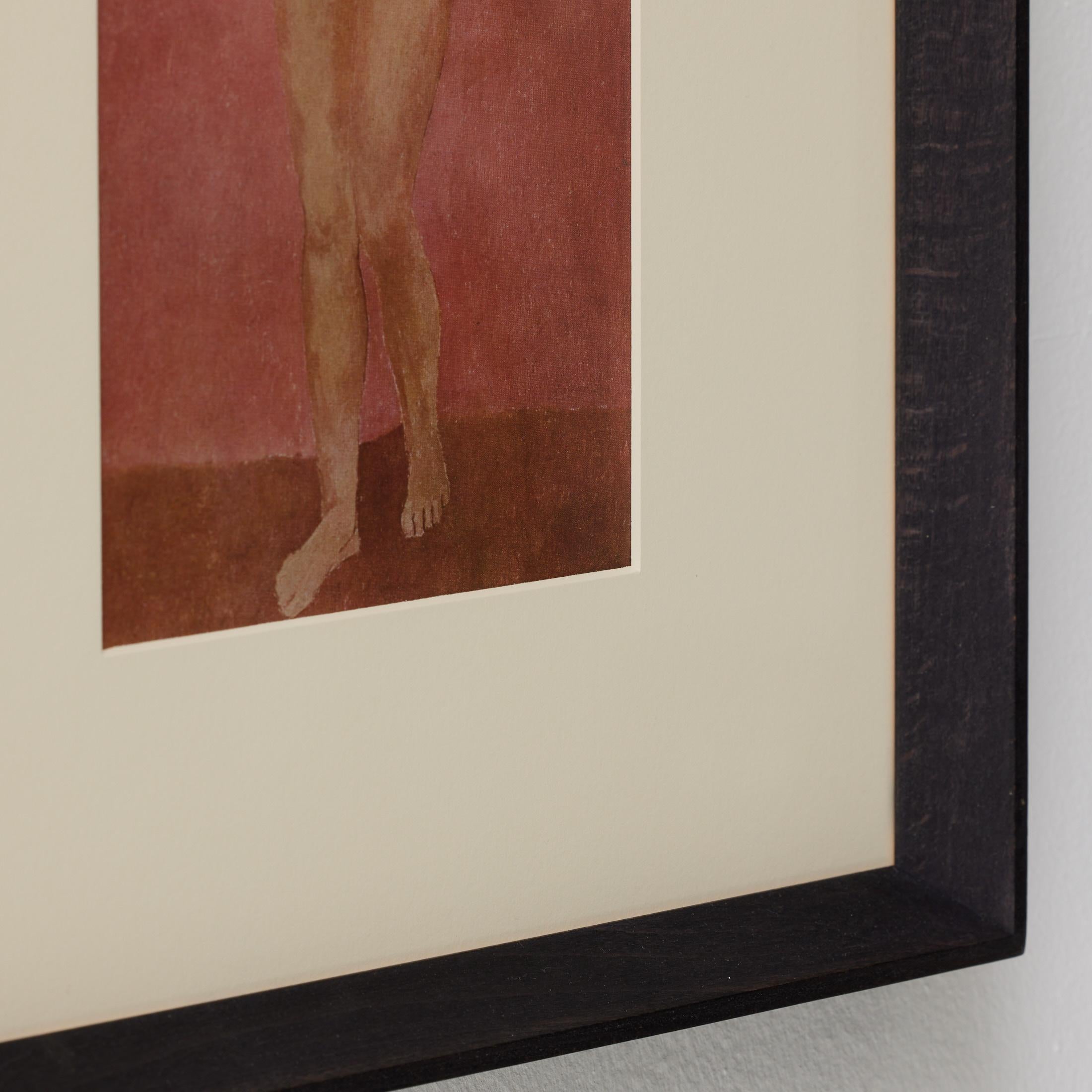 Gerahmte Farbkrone von Pablo Picasso, Editions du Chene, 1943 (Mitte des 20. Jahrhunderts) im Angebot
