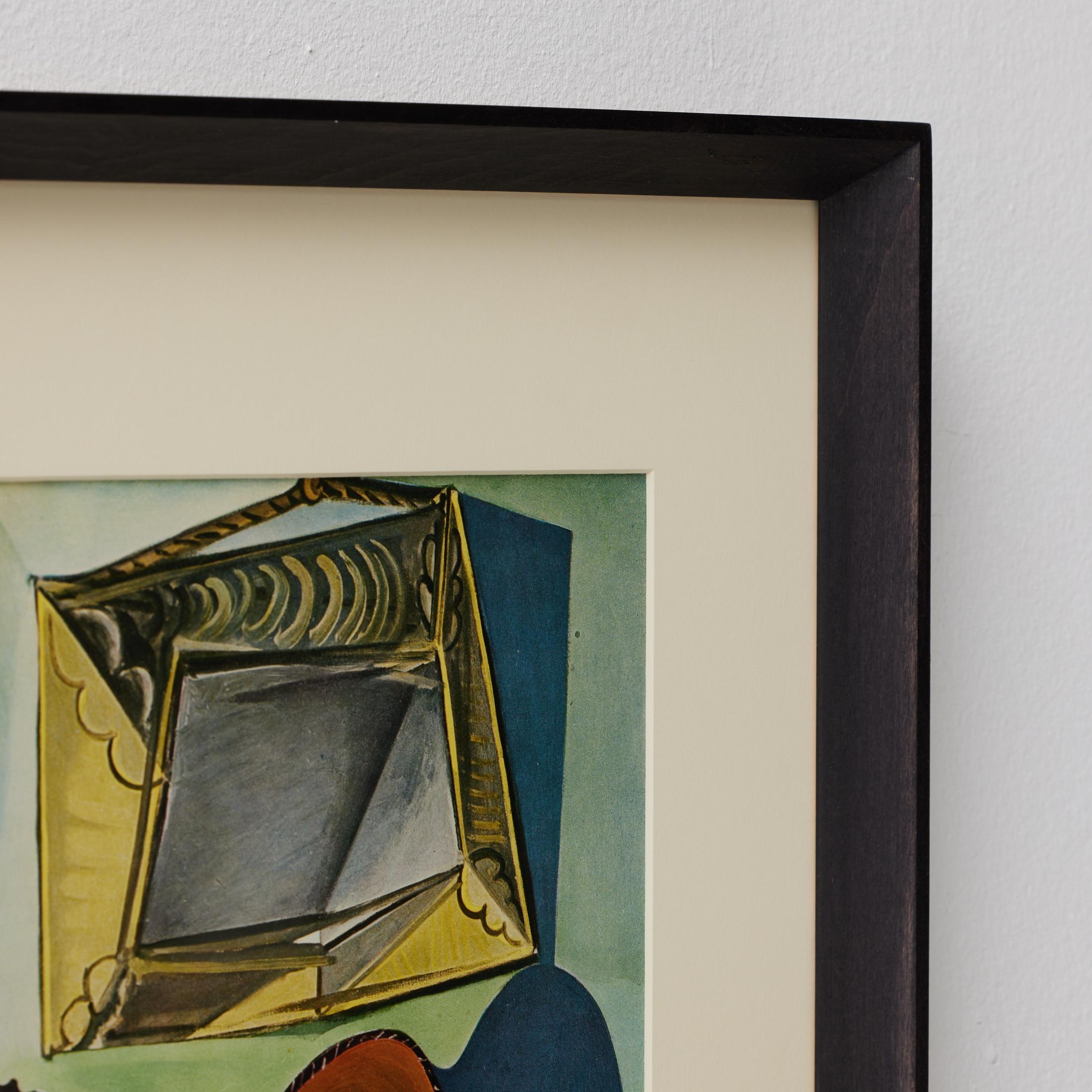 Paper Pablo Picasso Framed Color Cliche, Editions du Chene, 1943 For Sale