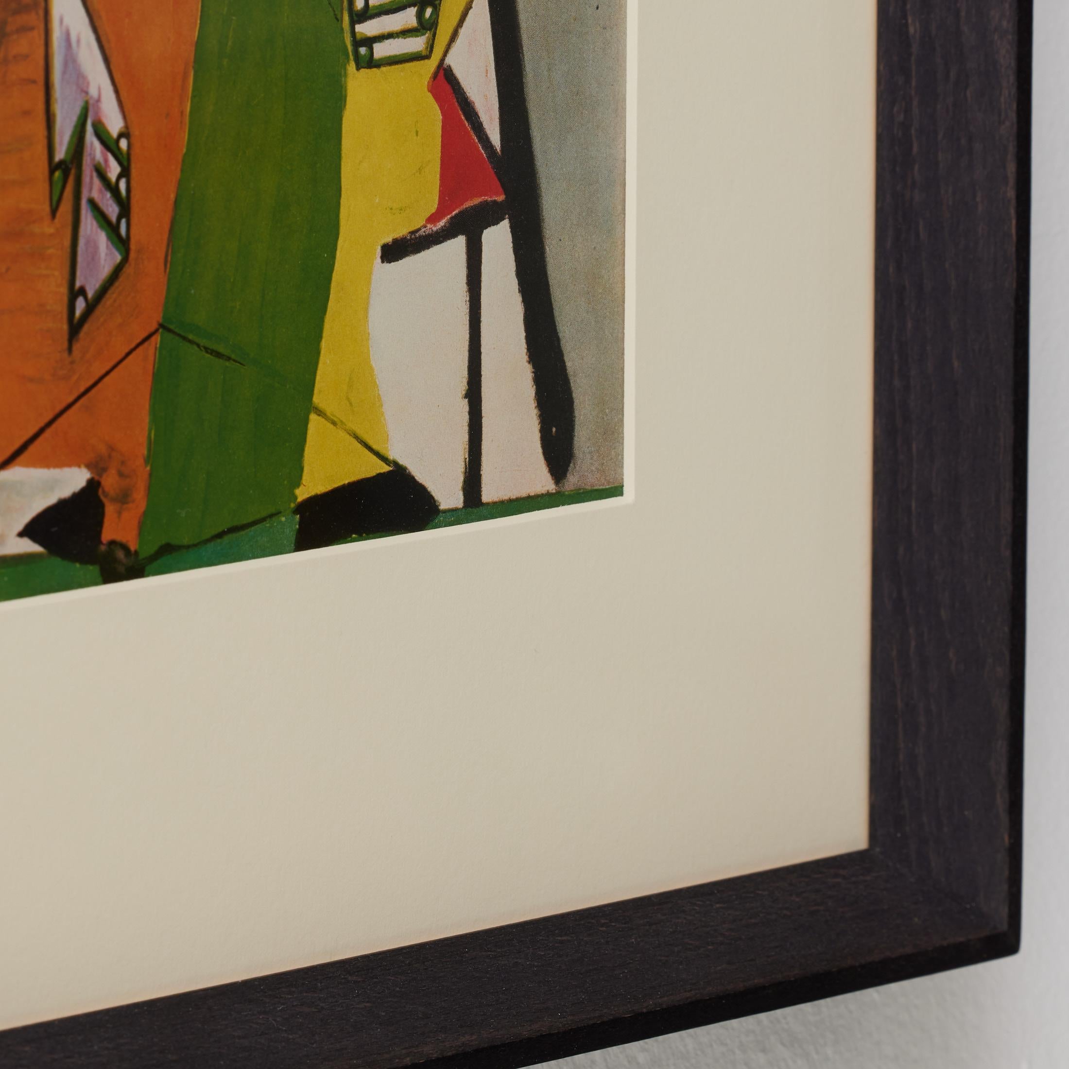Gerahmte Farbkrone von Pablo Picasso, Editions du Chene, 1943 (Papier) im Angebot