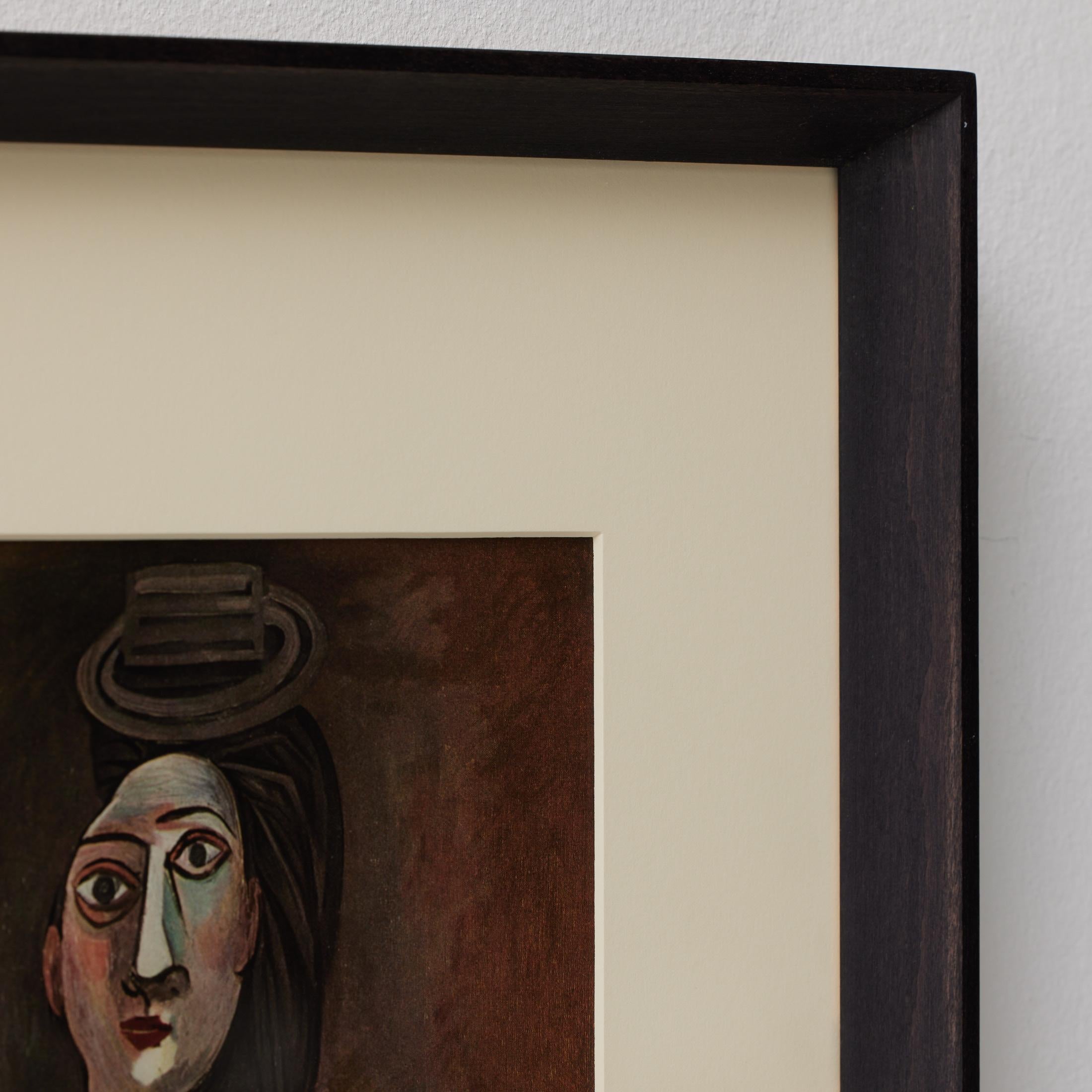 Gerahmte Farbkrone von Pablo Picasso, Editions du Chene, 1943 (Papier) im Angebot