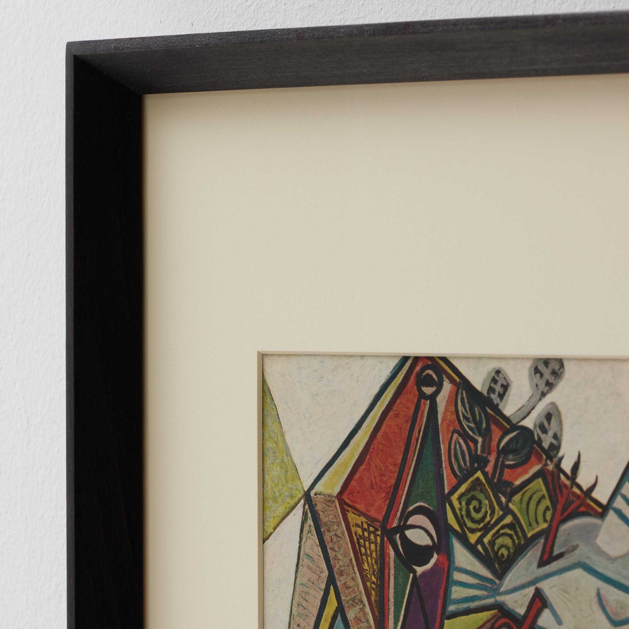 Pablo Picasso Framed Color Cliche, Editions du Chene, 1943 For Sale 1