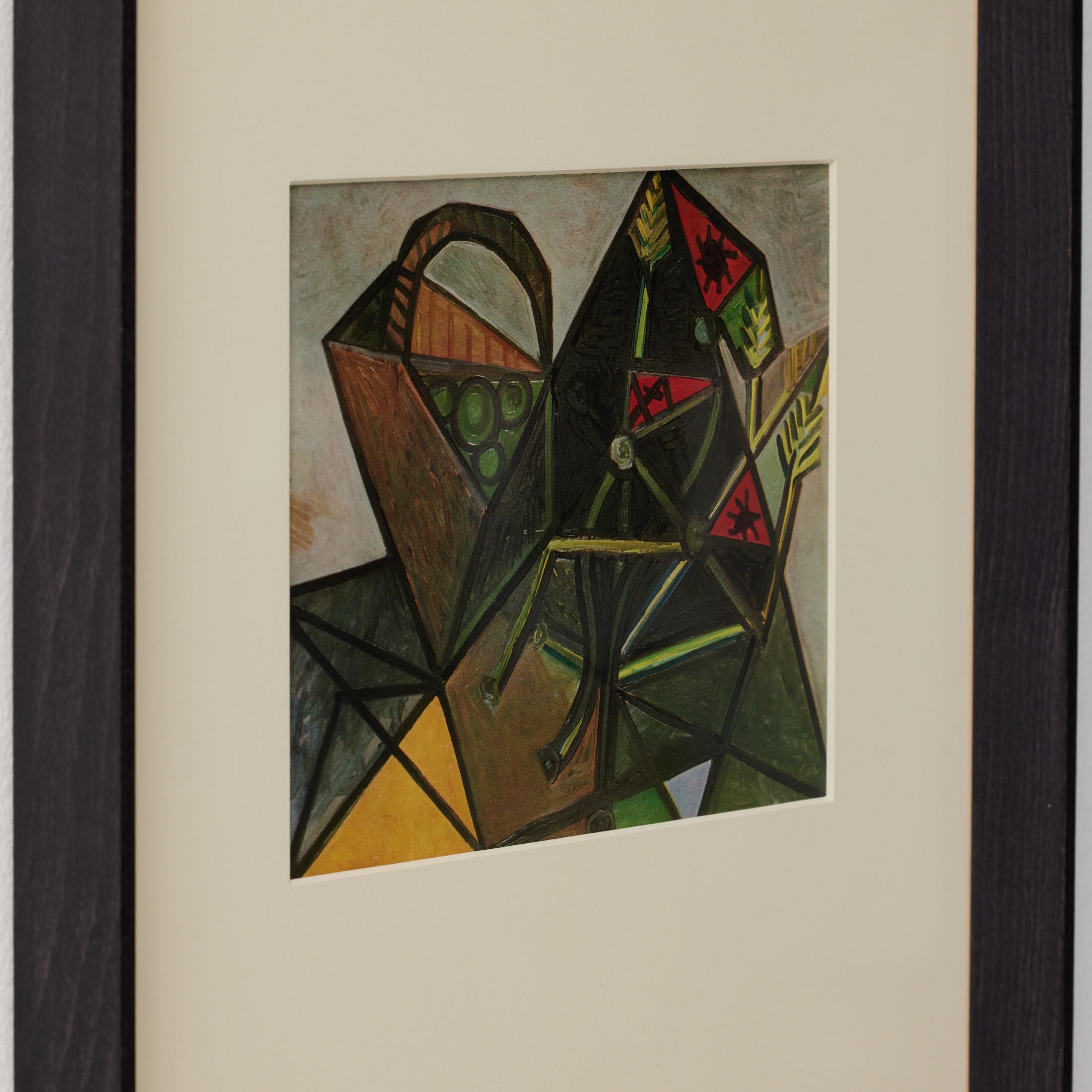 Gerahmte Farbkrone von Pablo Picasso, Editions du Chene, 1943 im Angebot 1