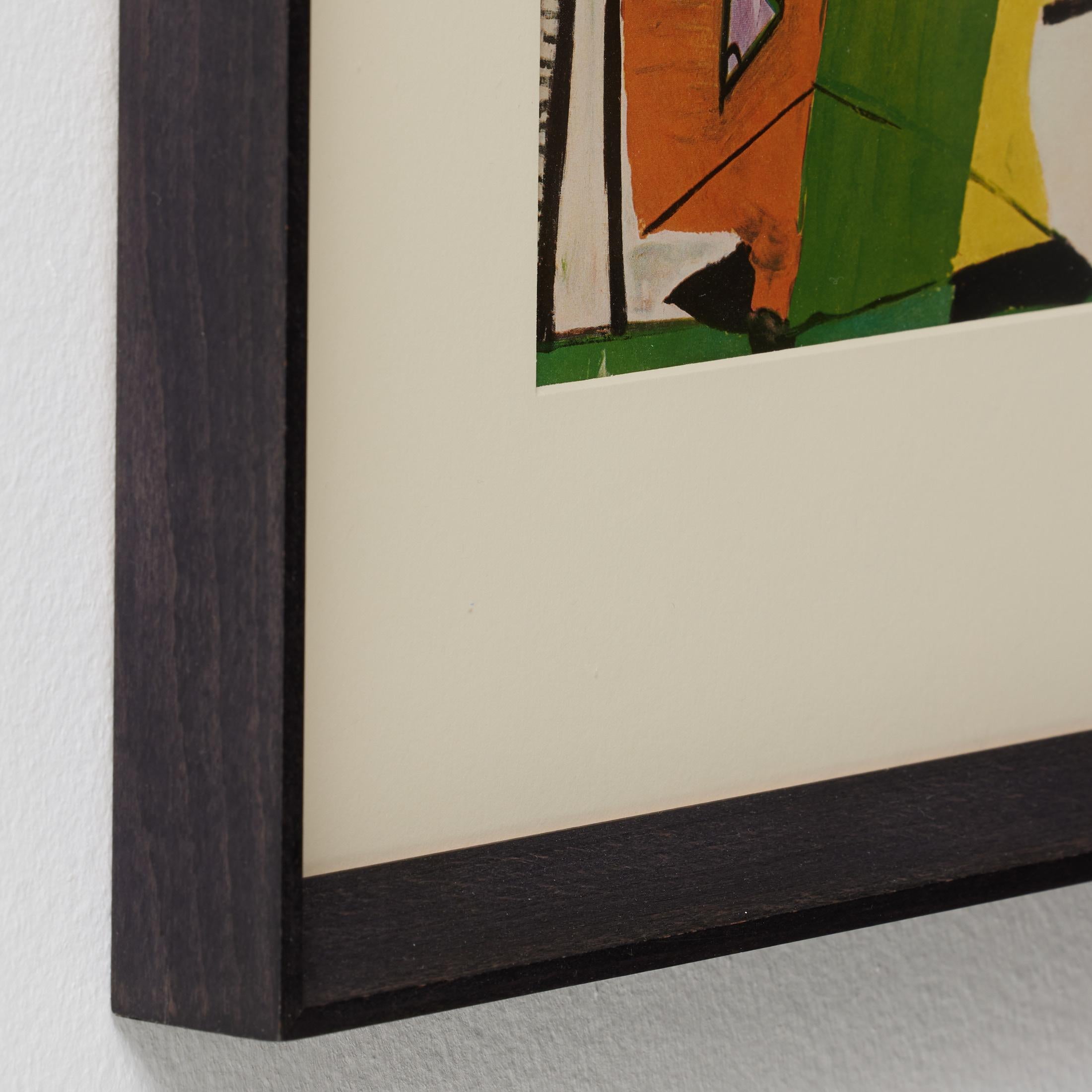 Gerahmte Farbkrone von Pablo Picasso, Editions du Chene, 1943 im Angebot 1