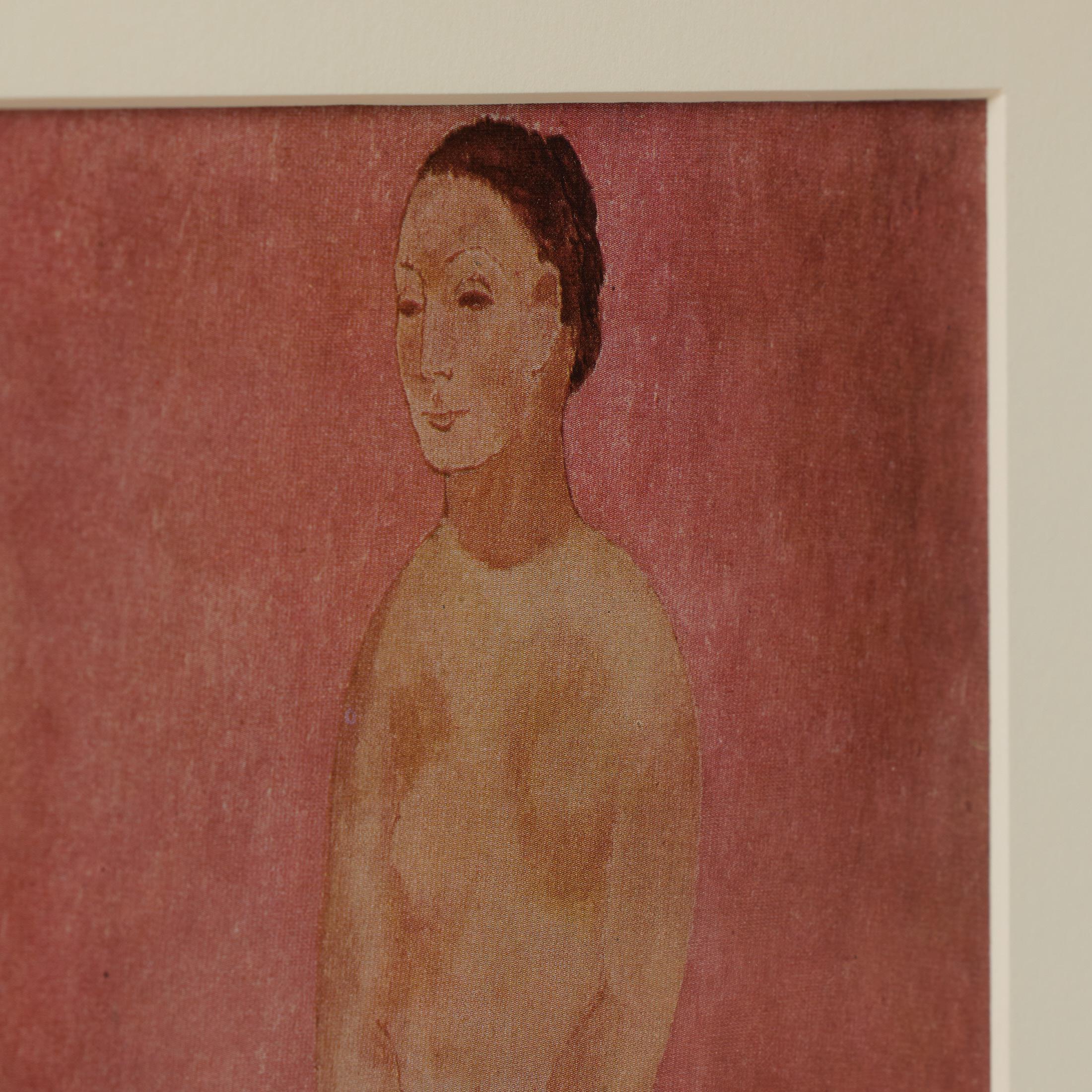 Gerahmte Farbkrone von Pablo Picasso, Editions du Chene, 1943 im Angebot 1