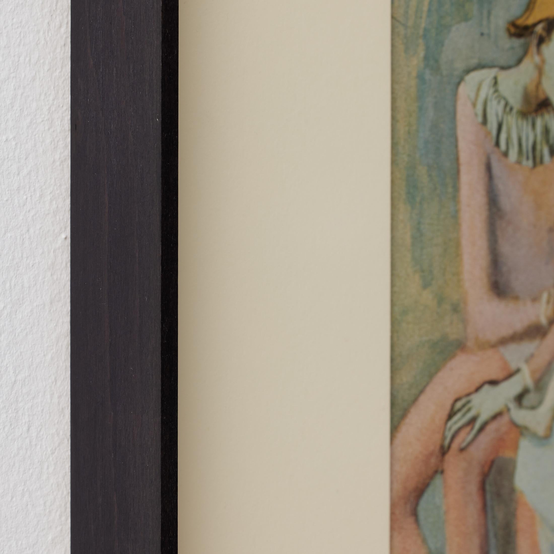 Gerahmte Farbkrone von Pablo Picasso, Editions du Chene, 1943 im Angebot 1