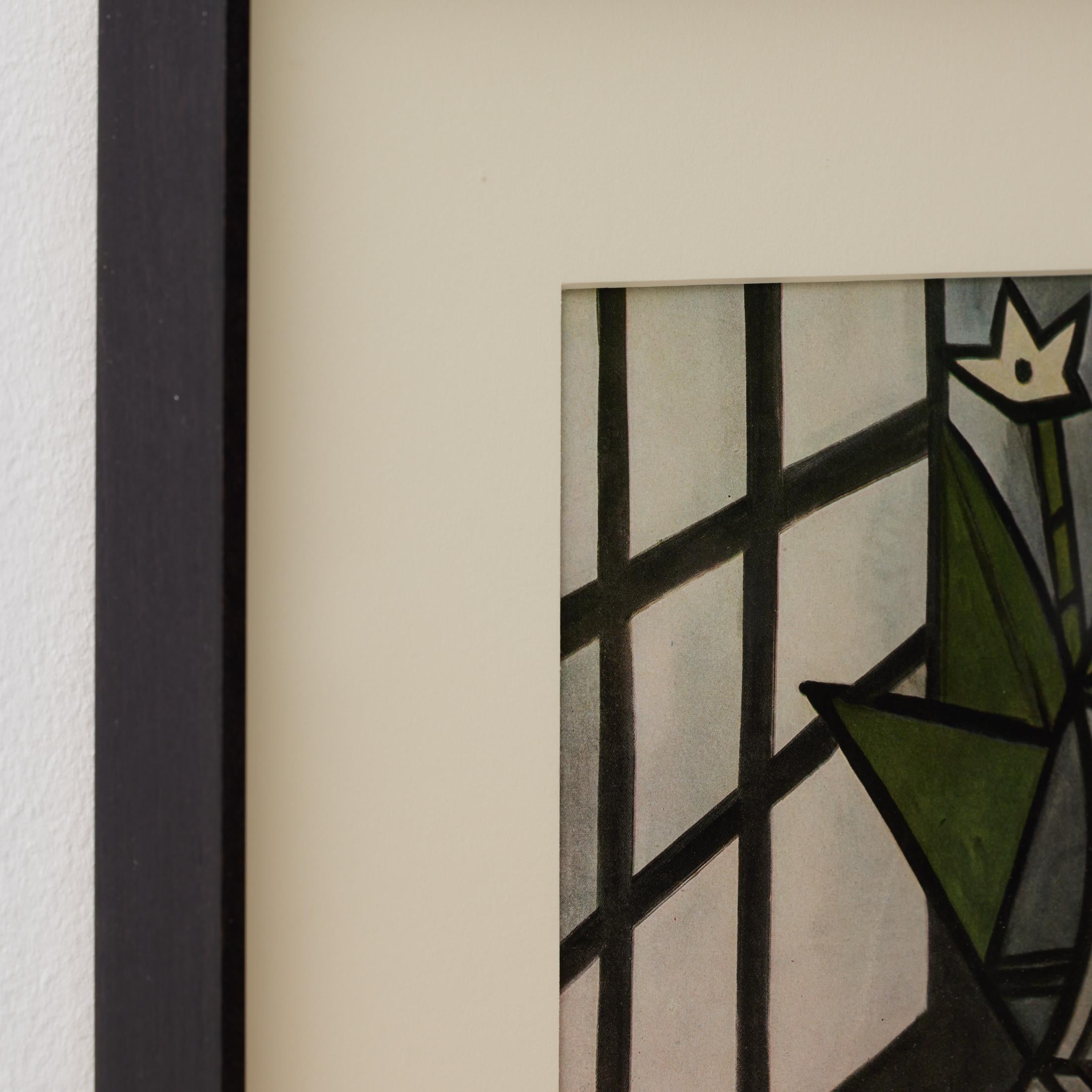 Pablo Picasso Framed Color Cliche, Editions du Chene, 1943 For Sale 1