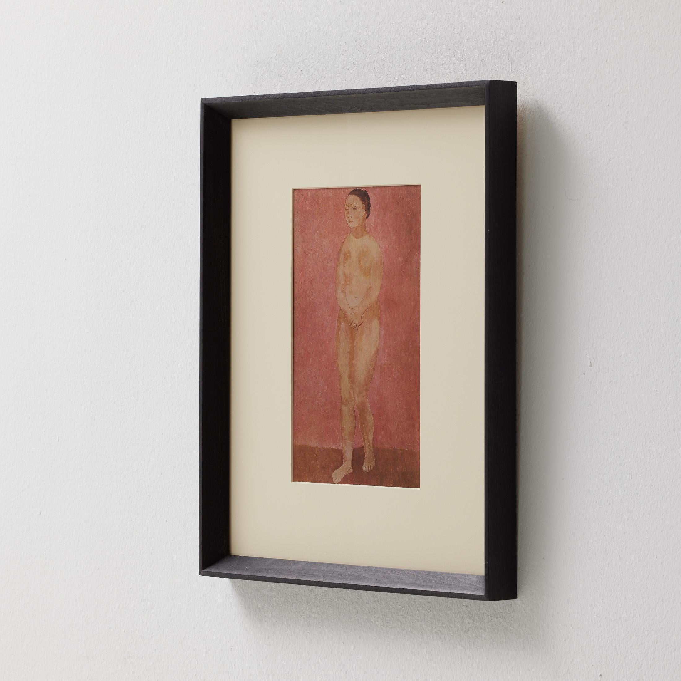 Gerahmte Farbkrone von Pablo Picasso, Editions du Chene, 1943 im Angebot 2