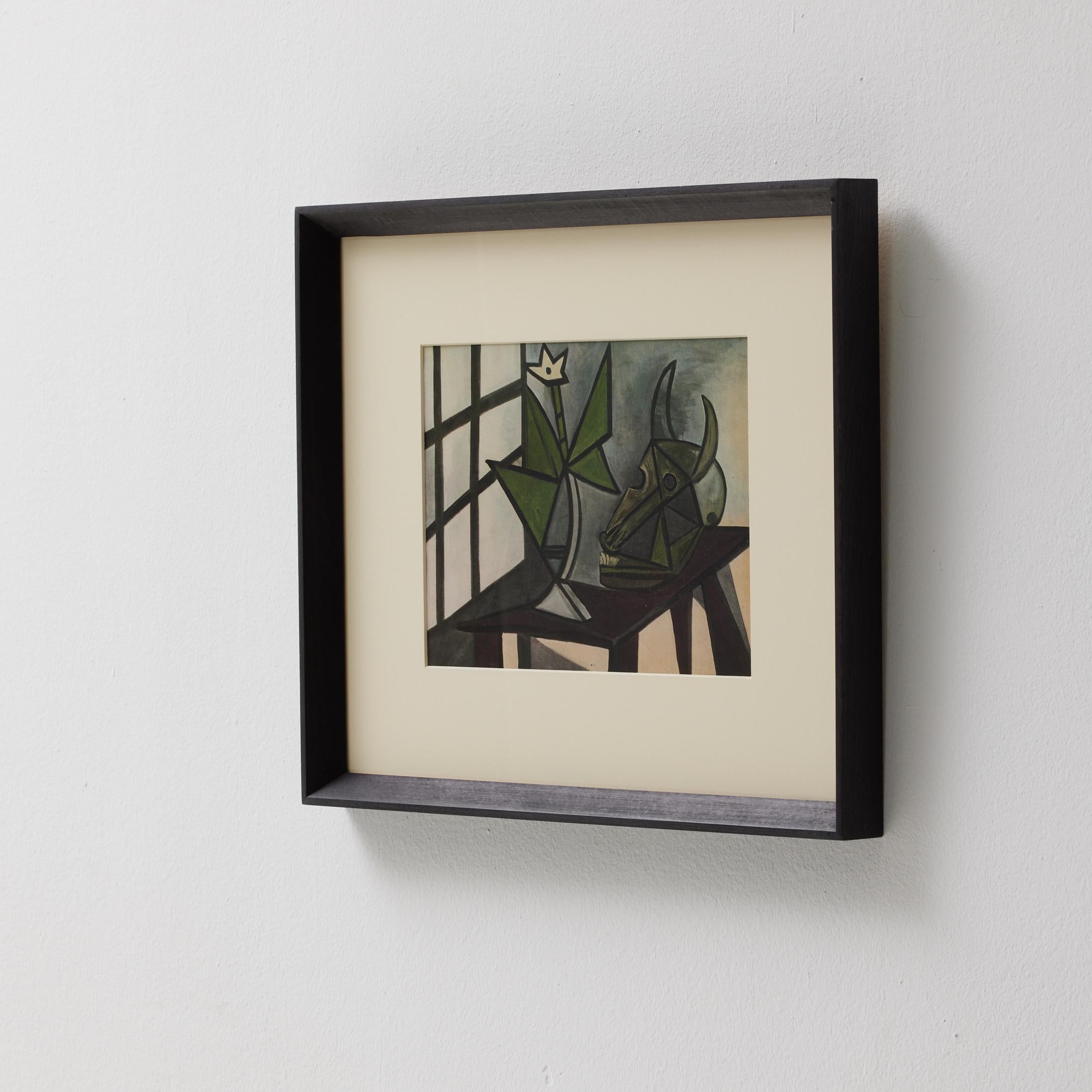 Pablo Picasso Framed Color Cliche, Editions du Chene, 1943 For Sale 2