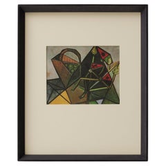 Pablo Picasso Cliche a colori incorniciato, Editions du Chene, 1943