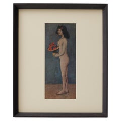 Gerahmte Farbkrone von Pablo Picasso, Editions du Chene, 1943