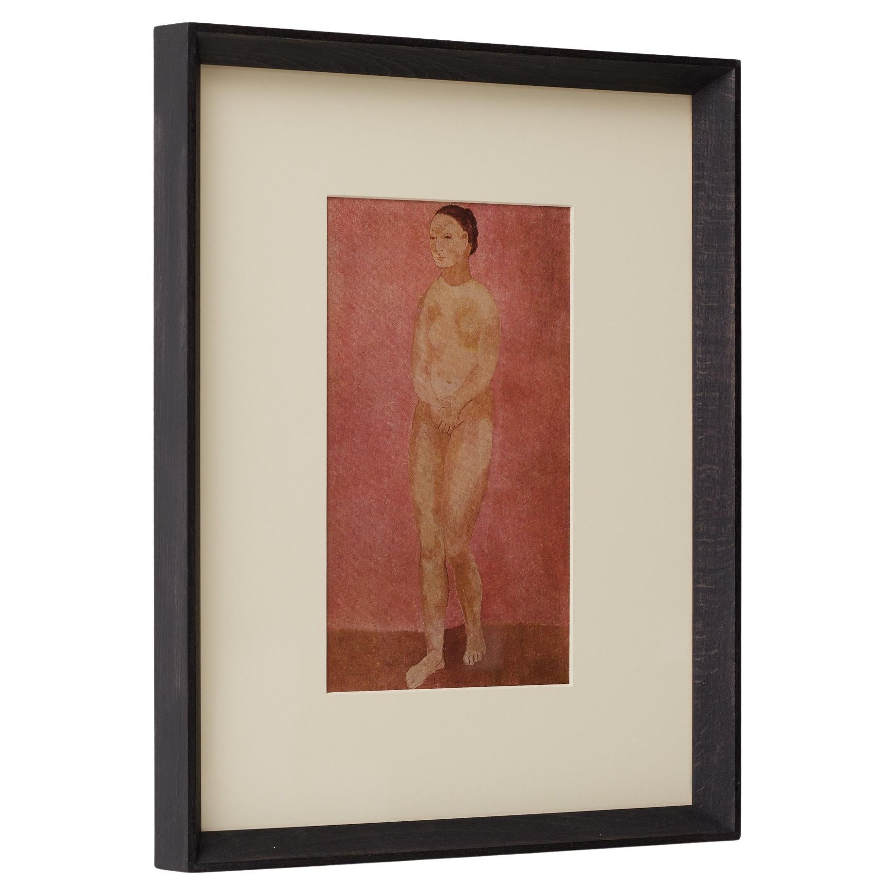Pablo Picasso Framed Color Cliche, Editions du Chene, 1943