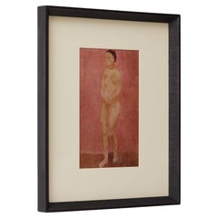 Gerahmte Farbkrone von Pablo Picasso, Editions du Chene, 1943
