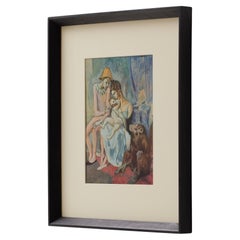 Pablo Picasso Cliche a colori incorniciato, Editions du Chene, 1943