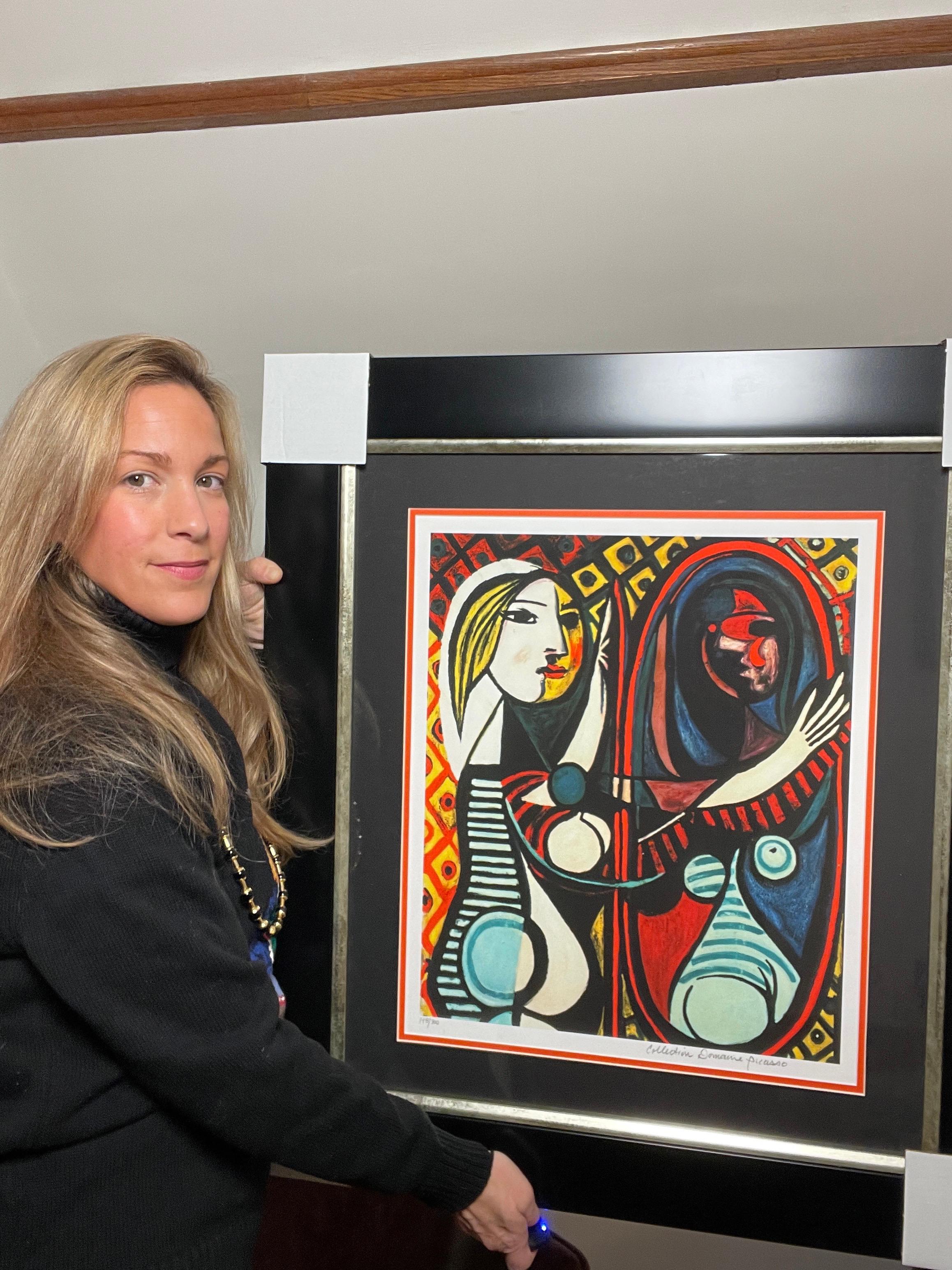 Pablo Picasso ‘Girl in a Mirror’ Limited Edition Lithograph. Approximately 16 x 26 inches, Estate signed. Part of the Collection Domaine Picasso. Includes documentation.

Rocmar Studio has now launched a collection of limited edition prints by world