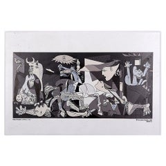 Pablo Picasso Guernica Spagna, piastrella da parete in ceramica - 1998