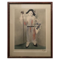 Pablo Picasso Harlequin 1950s Lithograph