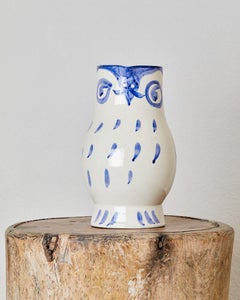 Pablo Picasso, Hibou, 1954, Pichet tourné, édition Picasso, Madoura