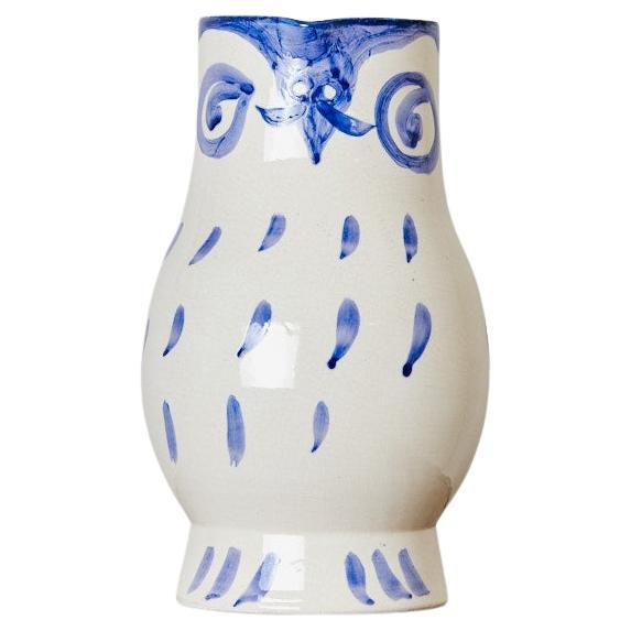 Pablo Picasso, Hibou, 1954, Pichet tourné, édition Picasso, Madoura