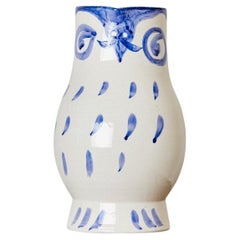 Pablo Picasso, Hibou, 1954, Pichet tourné, édition Picasso, Madoura