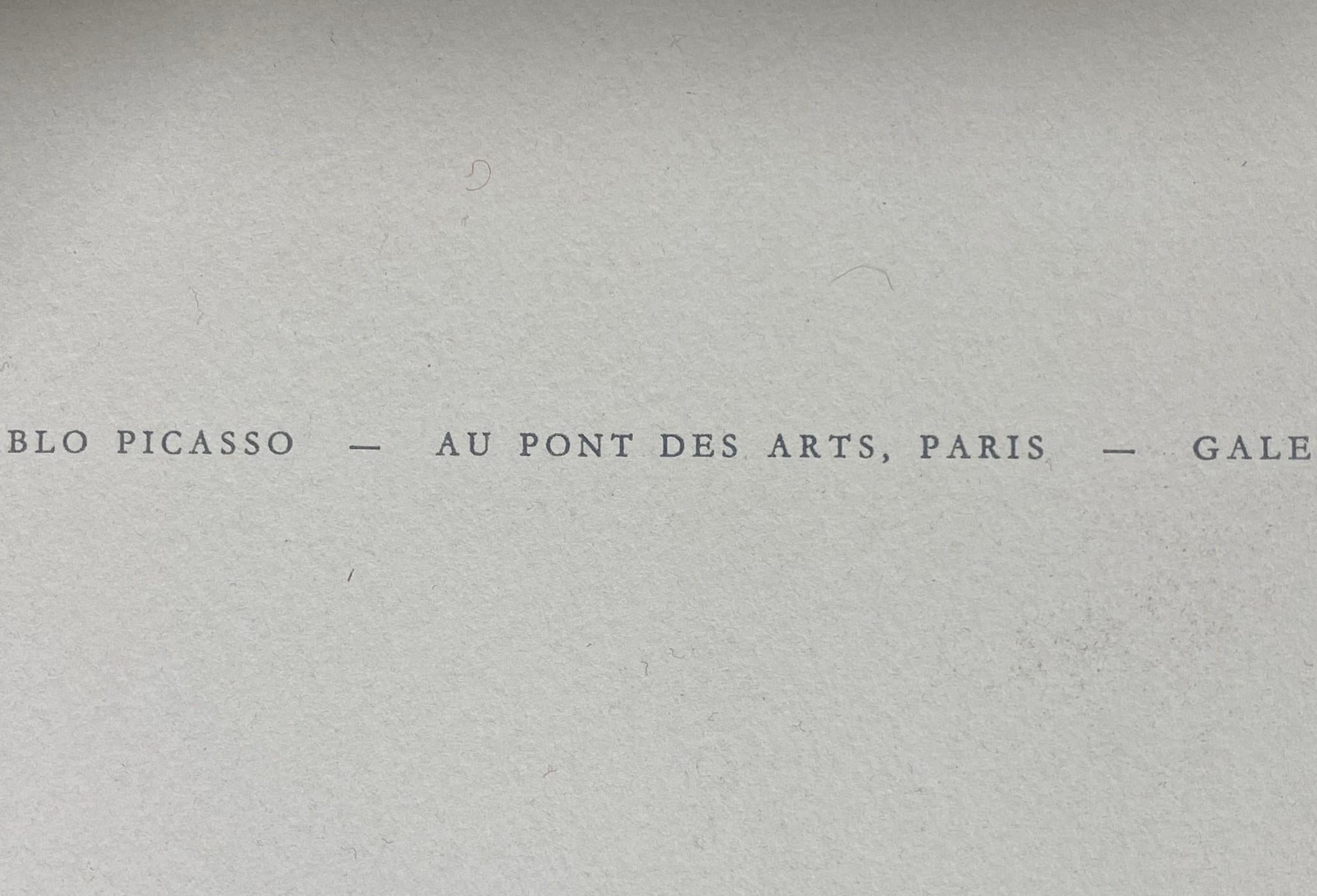 Pablo Picasso Limited Ed. Lithographie aus dem Portfolio Les Dessins D'Antibes, 1958 im Angebot 9
