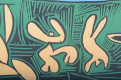 Pablo Picasso. Linocut on paper. “Bacchanale au taureau”.