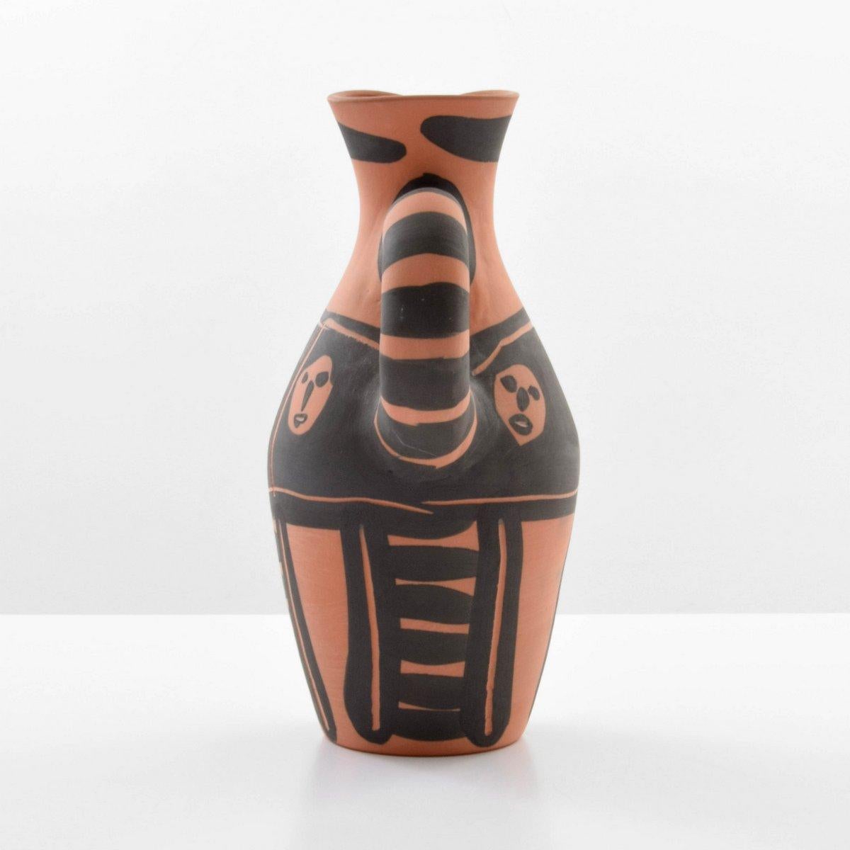 Ceramic Pablo Picasso Little-Headed Yan Pitcher 'A.R. 515' For Sale
