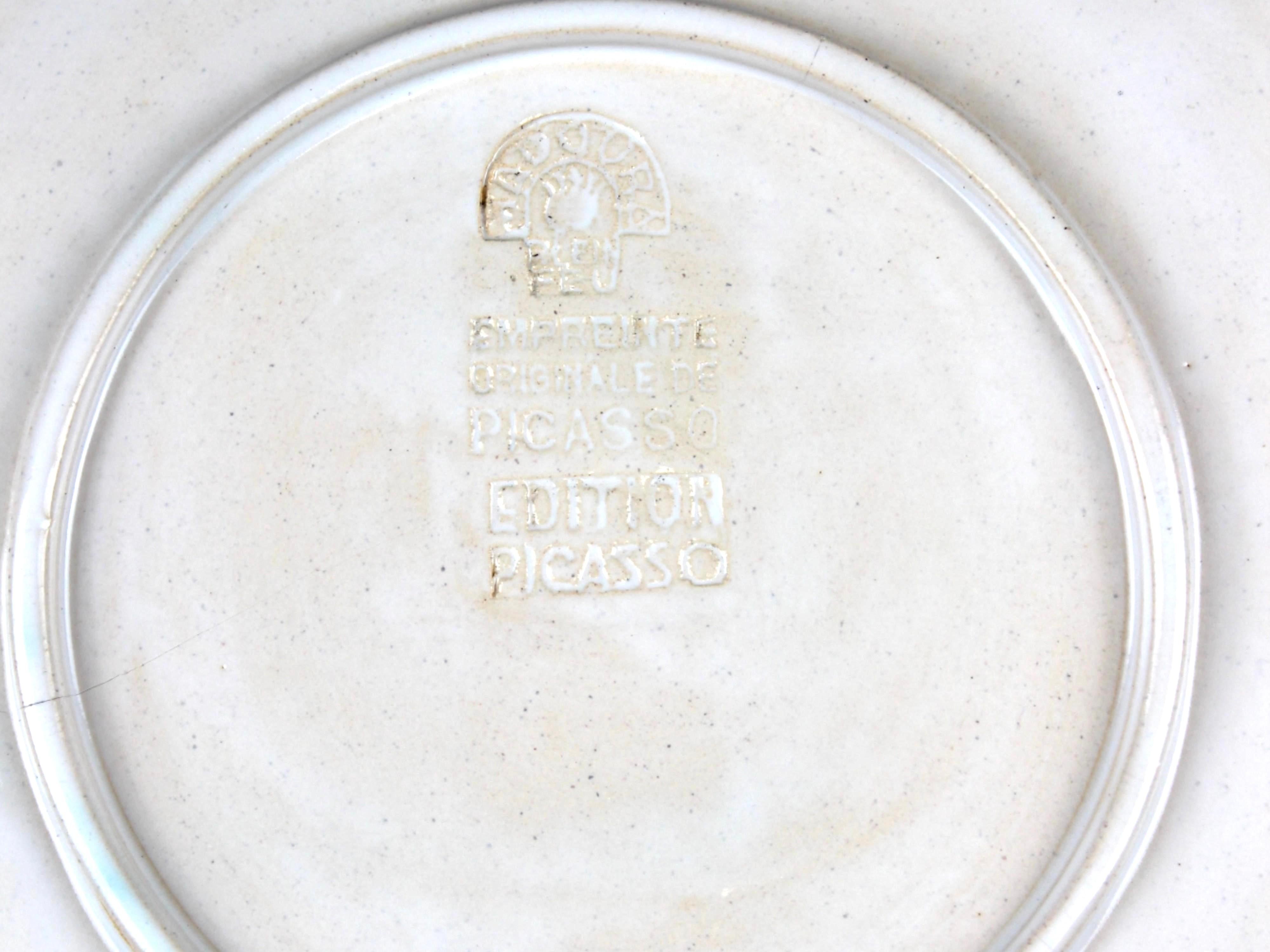 Expressionist Pablo Picasso Madoura Ceramic  