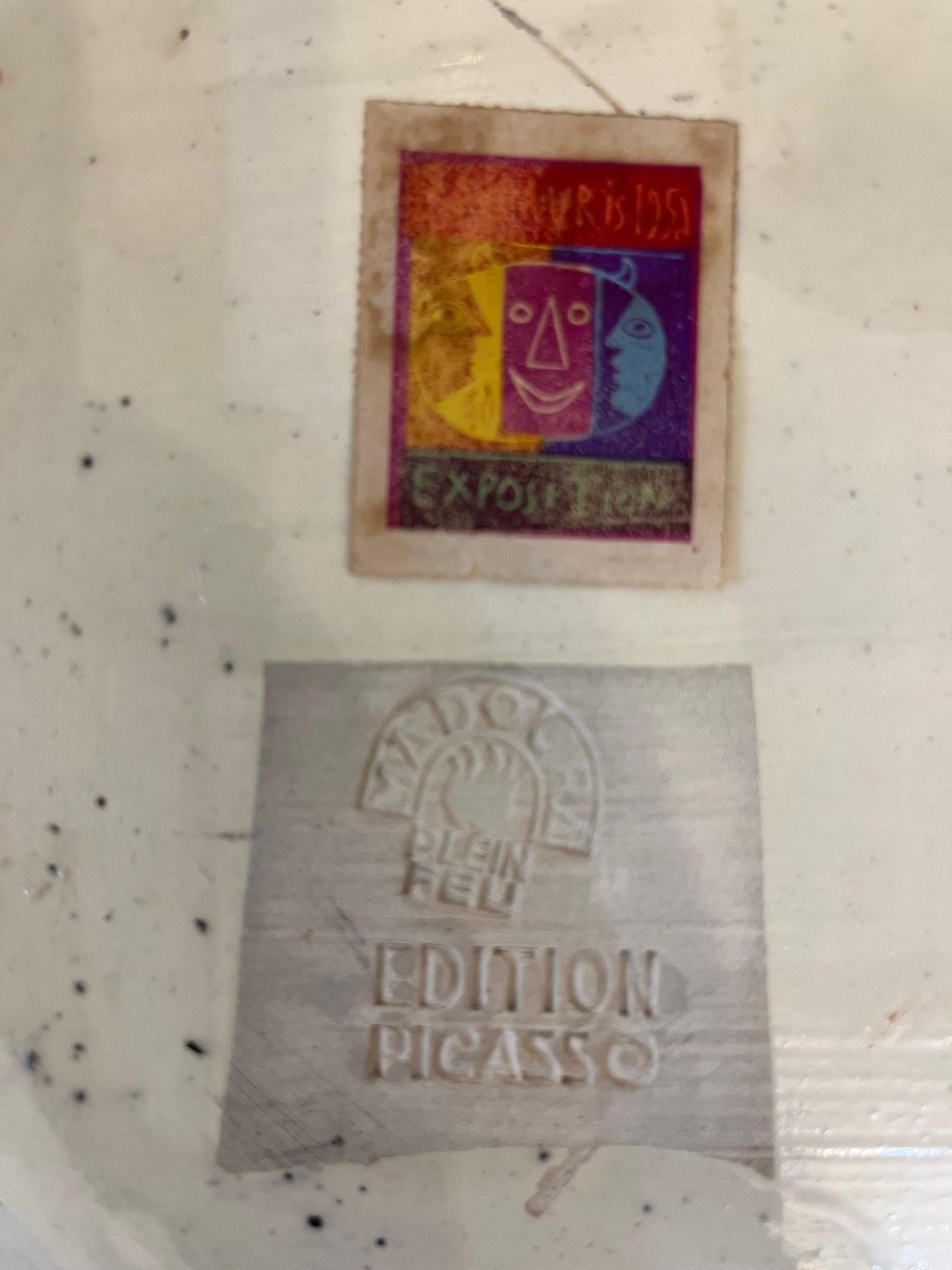 Pablo Picasso Madoura, Placa 