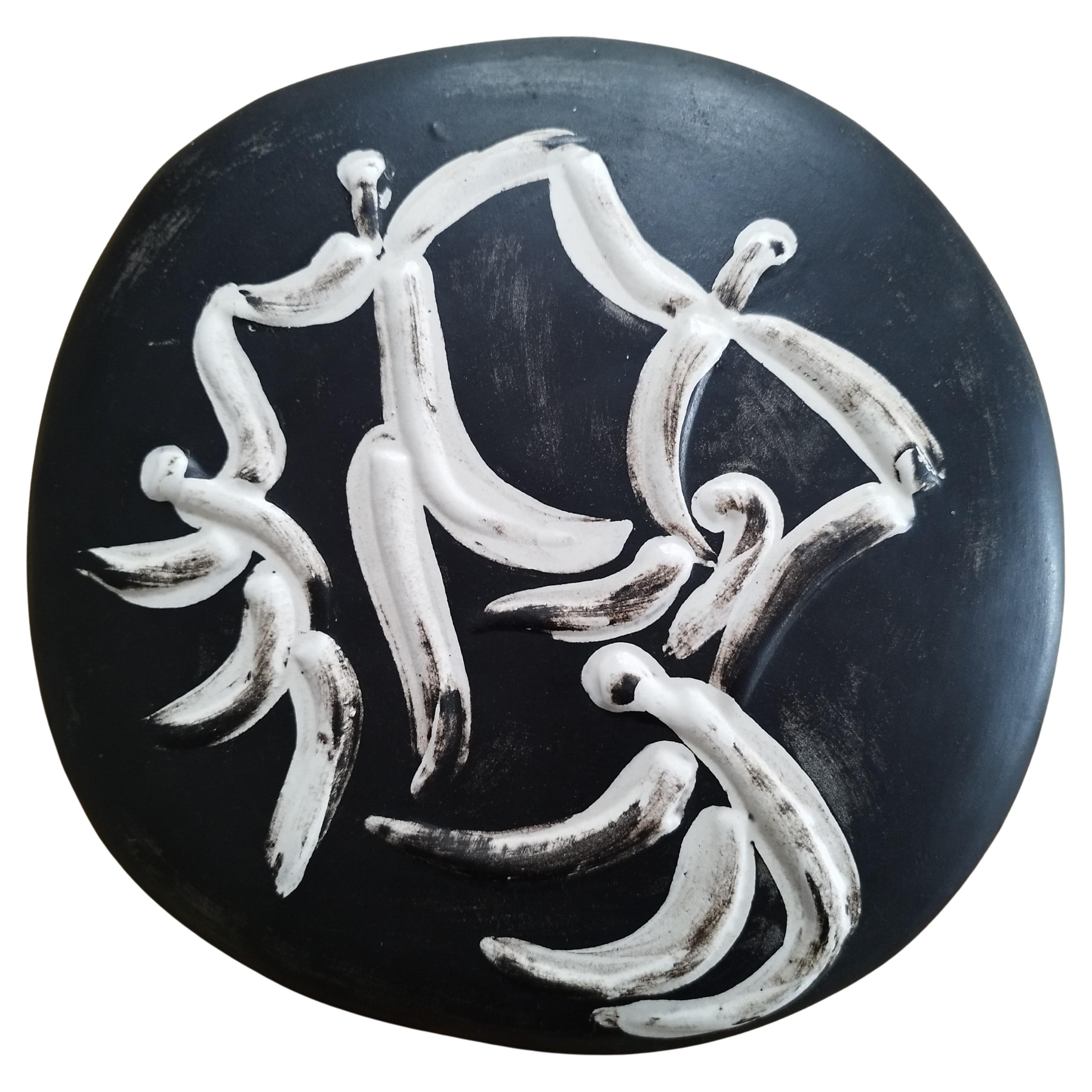 Pablo Picasso Madoura "Quatre Danseurs" Plate For Sale