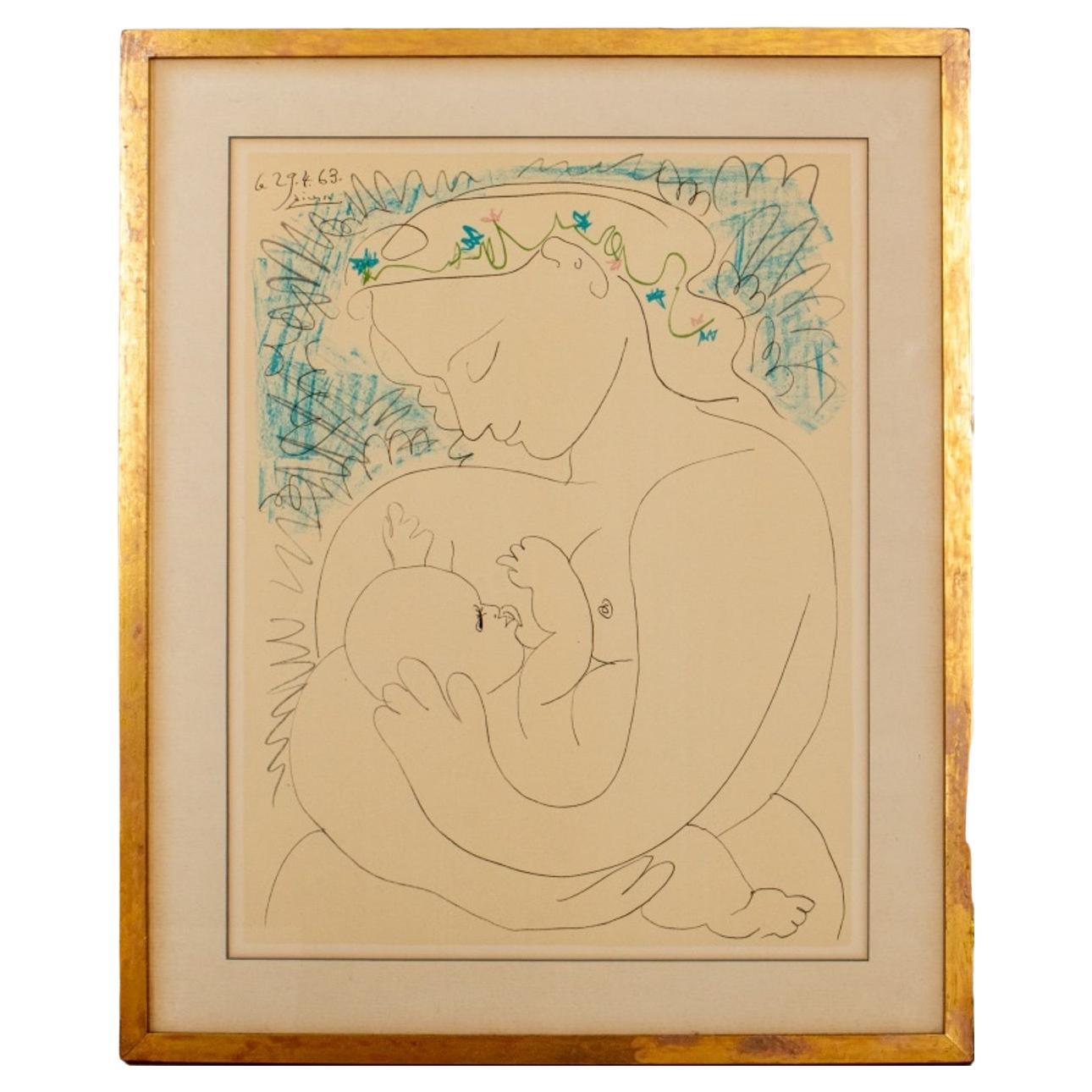 Pablo Picasso "Maternity" Lithograph