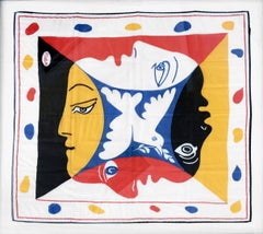 Vintage Foulard pour le Festival Mondial de la Jeunesse et des Etudiants pour la Paix